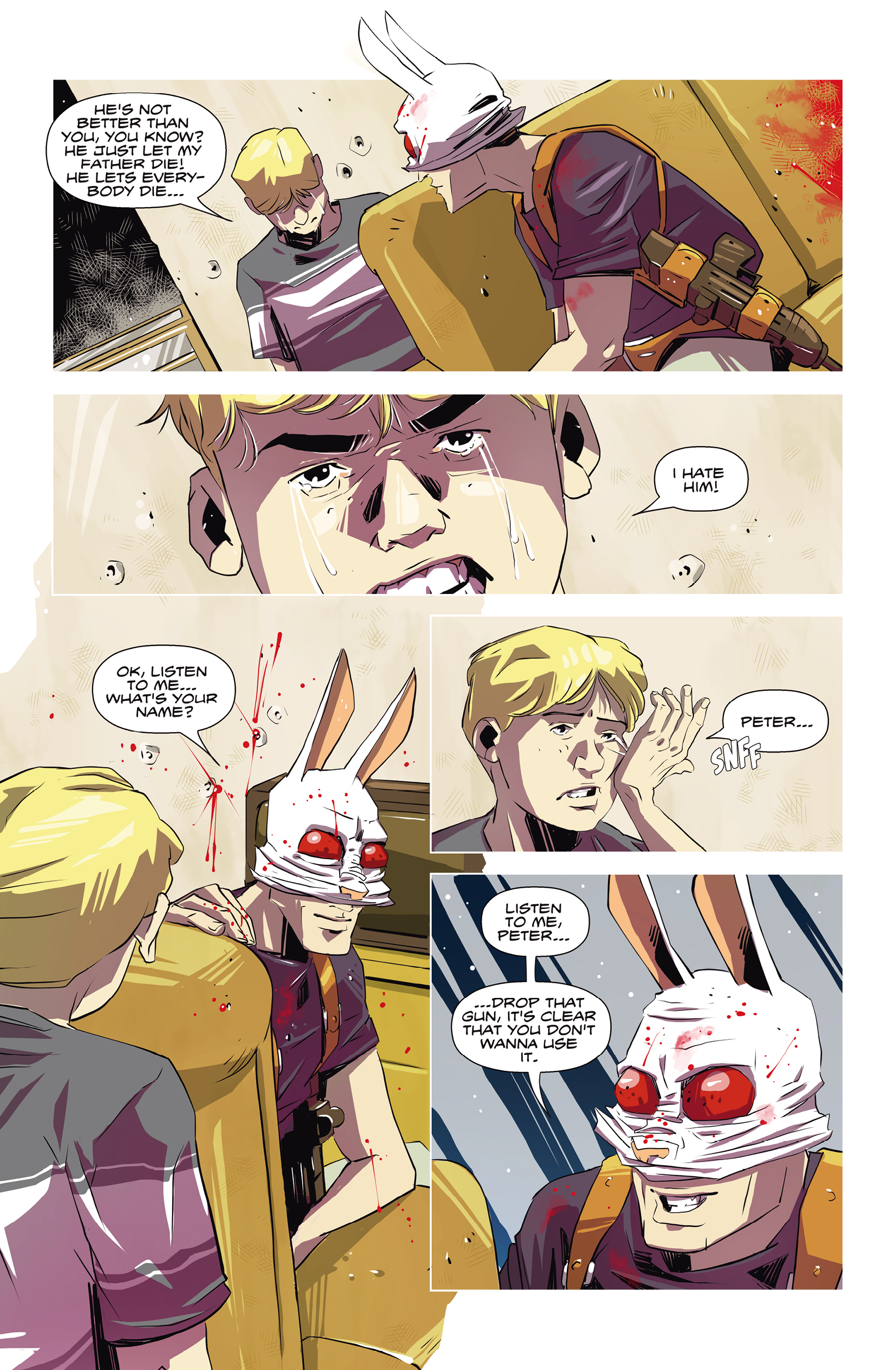 Read online Hotline Miami 2: Wrong Number comic -  Issue #4 - 32