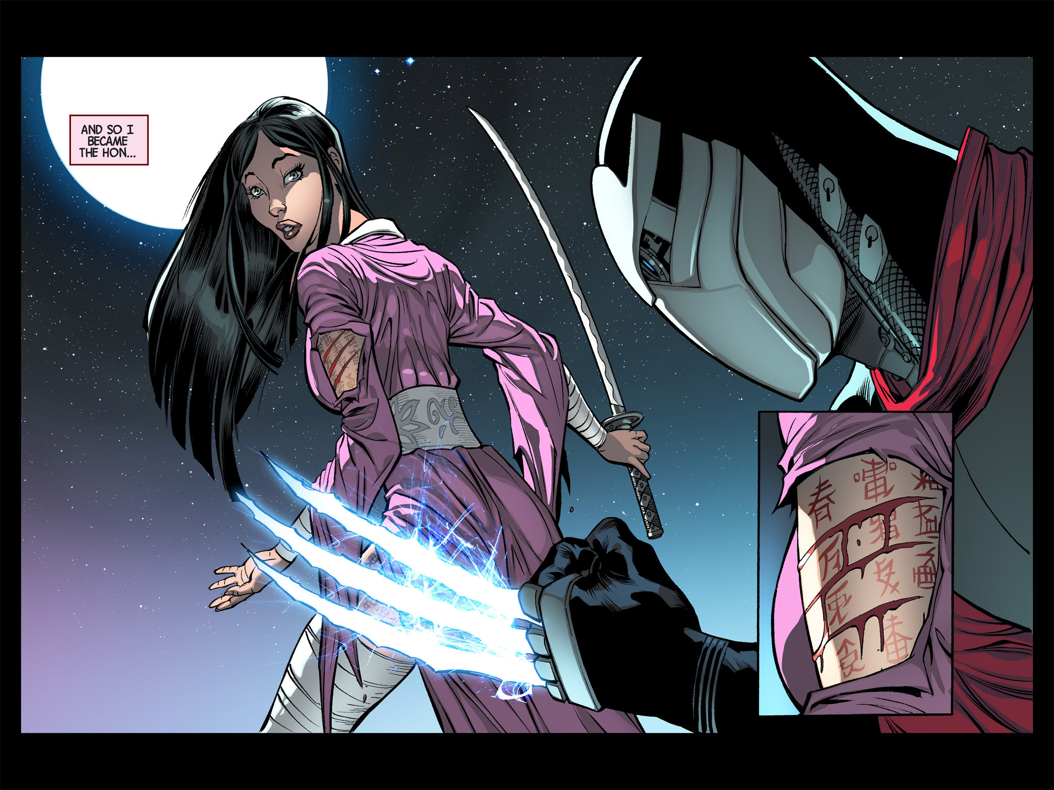 Read online Wolverine: Japan's Most Wanted comic -  Issue #5 - 40
