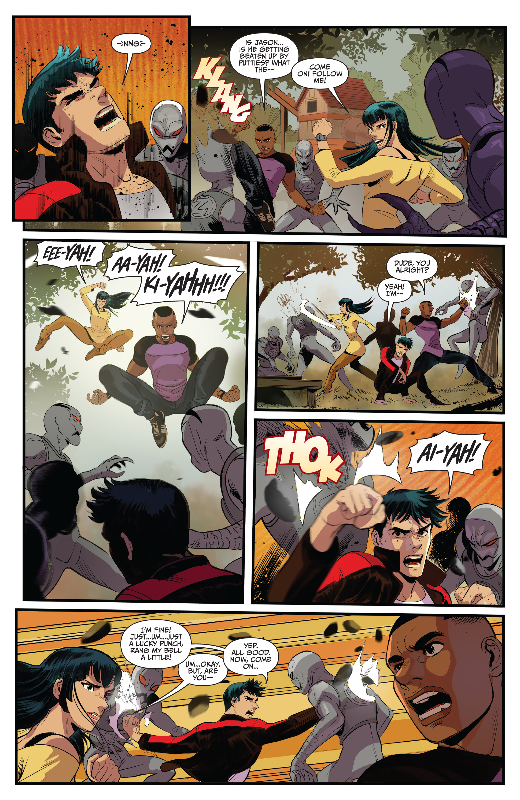 Read online Saban's Go Go Power Rangers comic -  Issue #25 - 13