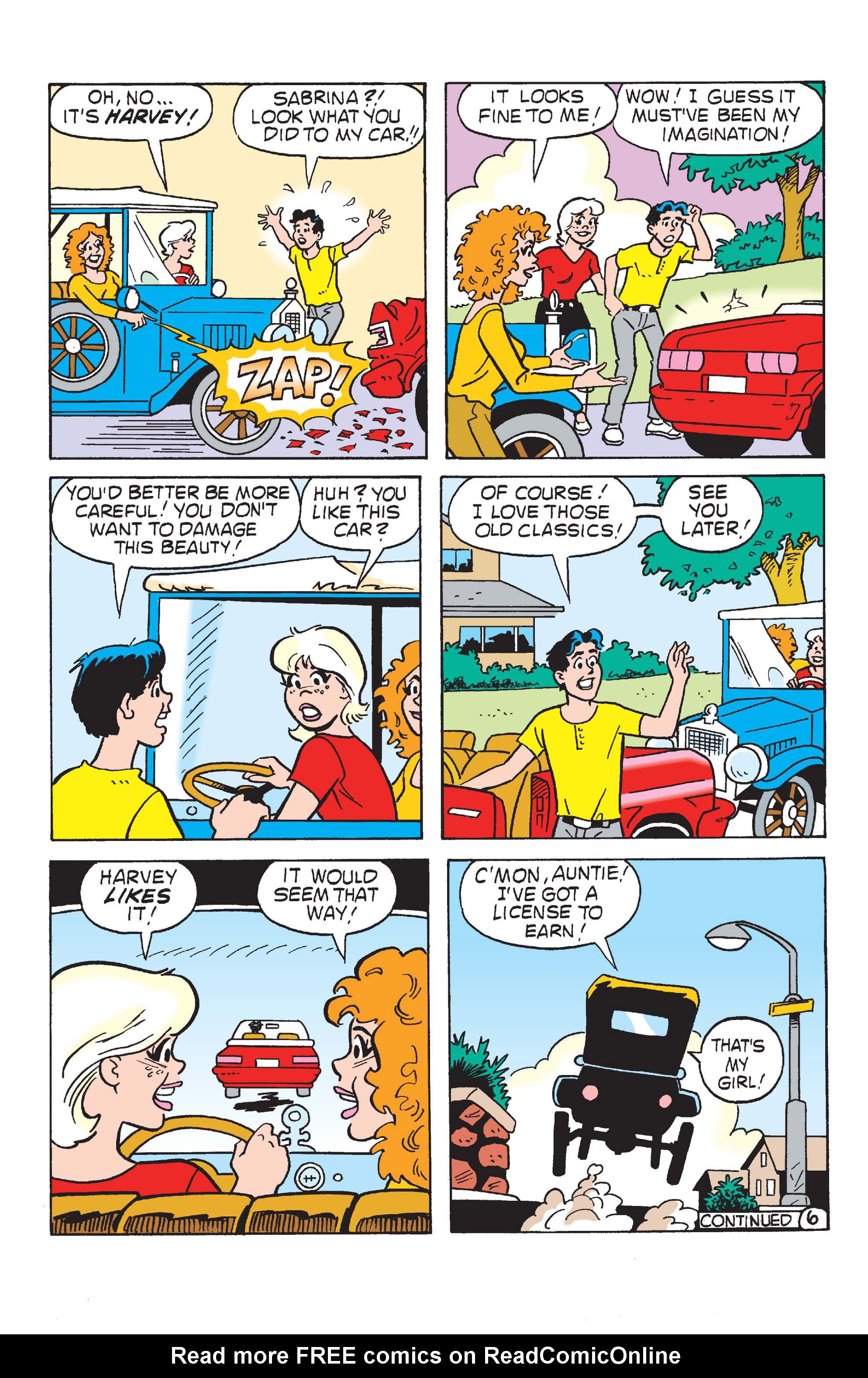 Read online Sabrina the Teenage Witch (1997) comic -  Issue #5 - 7