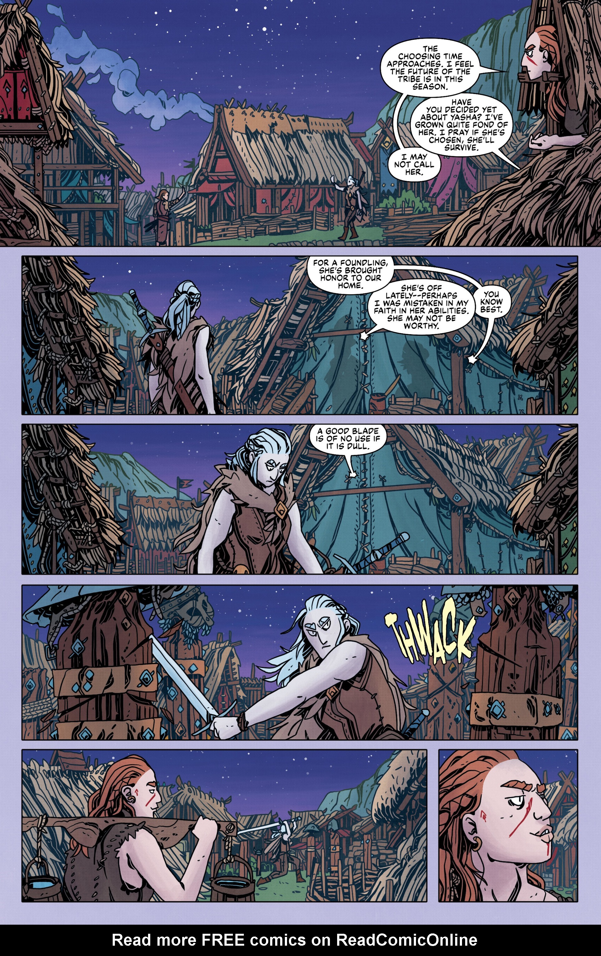 Read online Critical Role: The Mighty Nein Origins - Yasha Nydoorin comic -  Issue # Full - 26