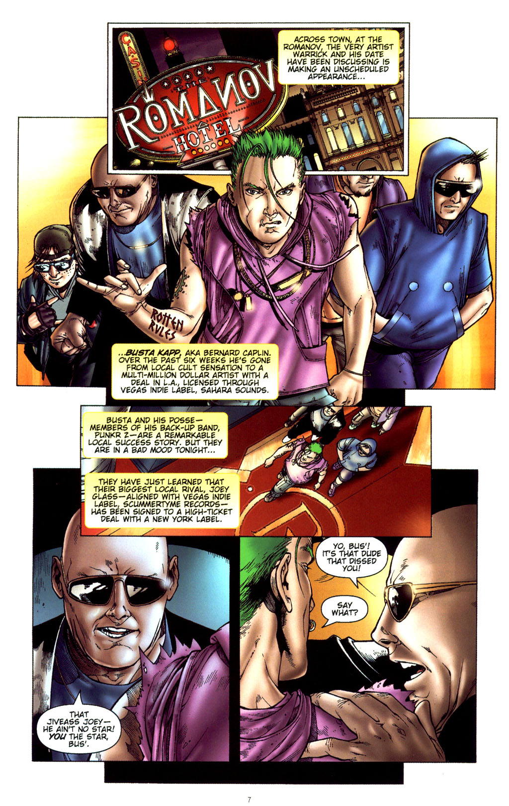 Read online CSI: Crime Scene Investigation: Bad Rap comic -  Issue #1 - 9