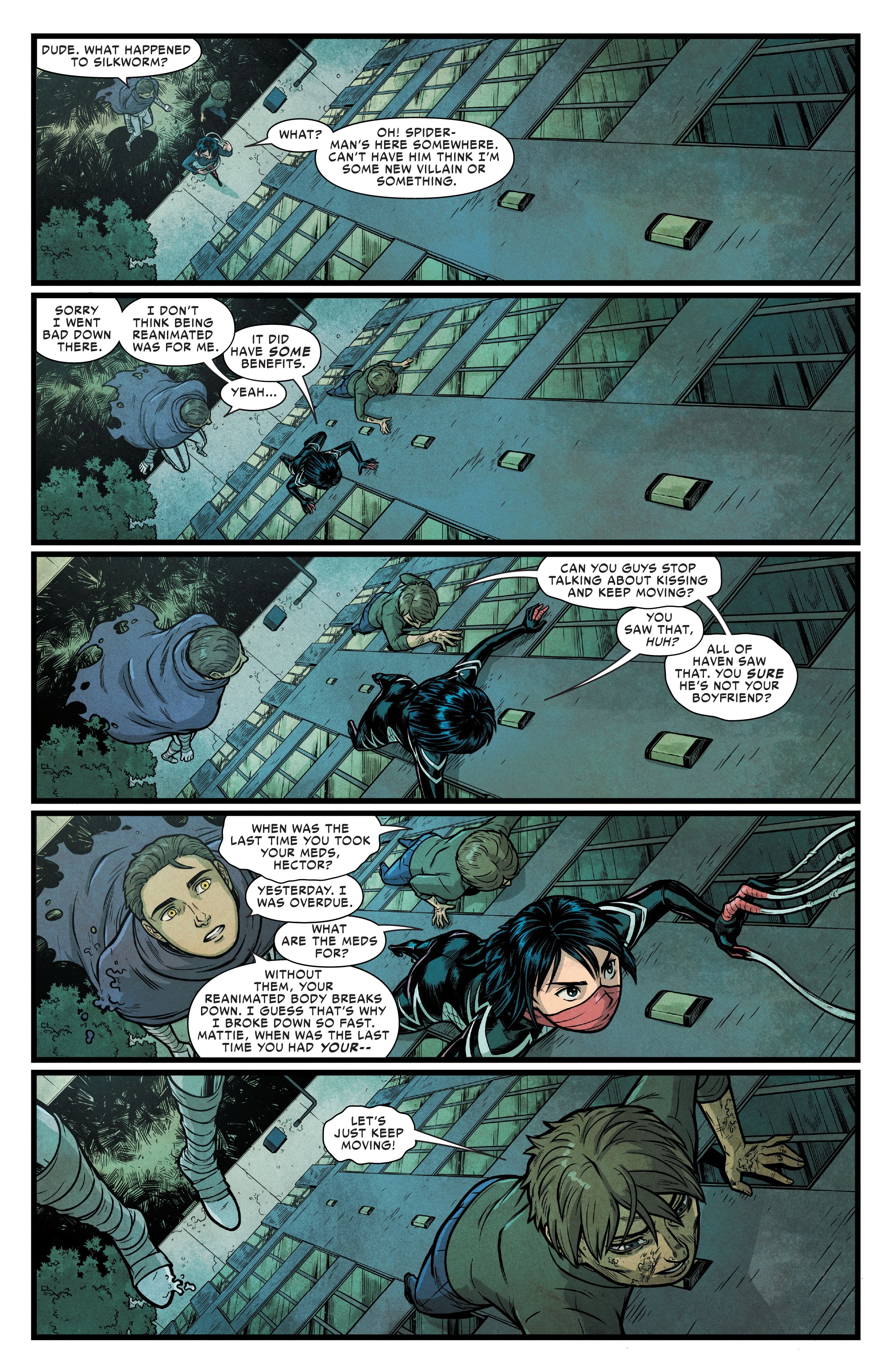 Read online Silk: Out of the Spider-Verse comic -  Issue # TPB 3 (Part 2) - 76