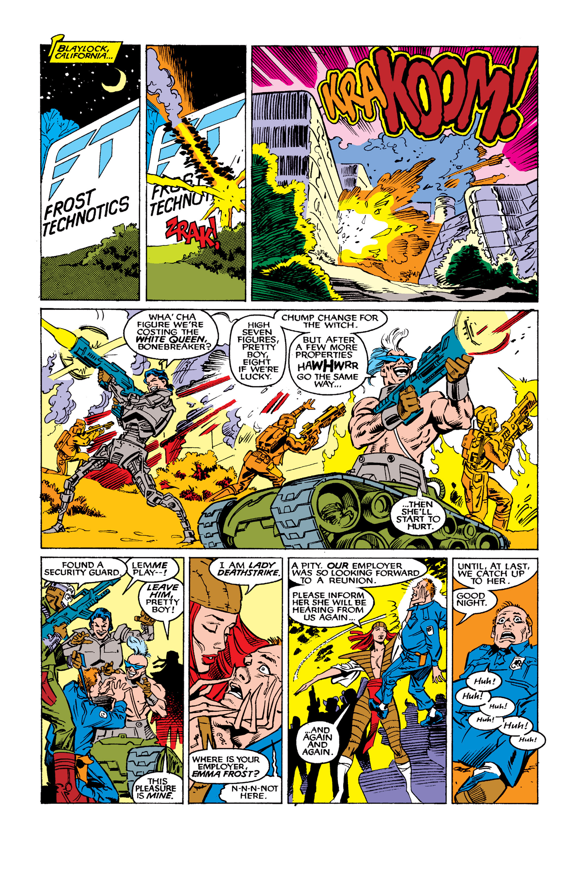 Read online Uncanny X-Men (1963) comic -  Issue #262 - 7