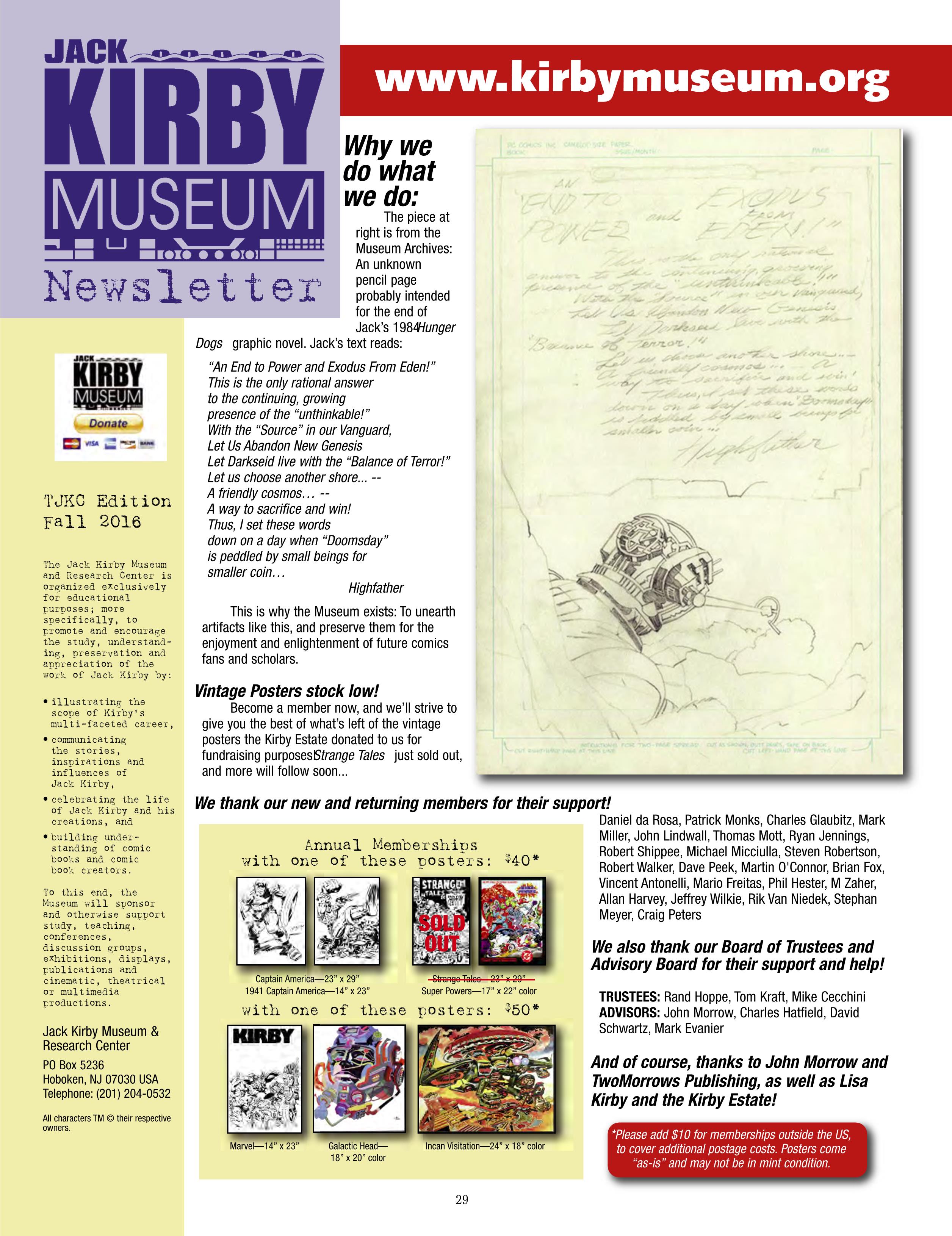 Read online The Jack Kirby Collector comic -  Issue #69 - 31