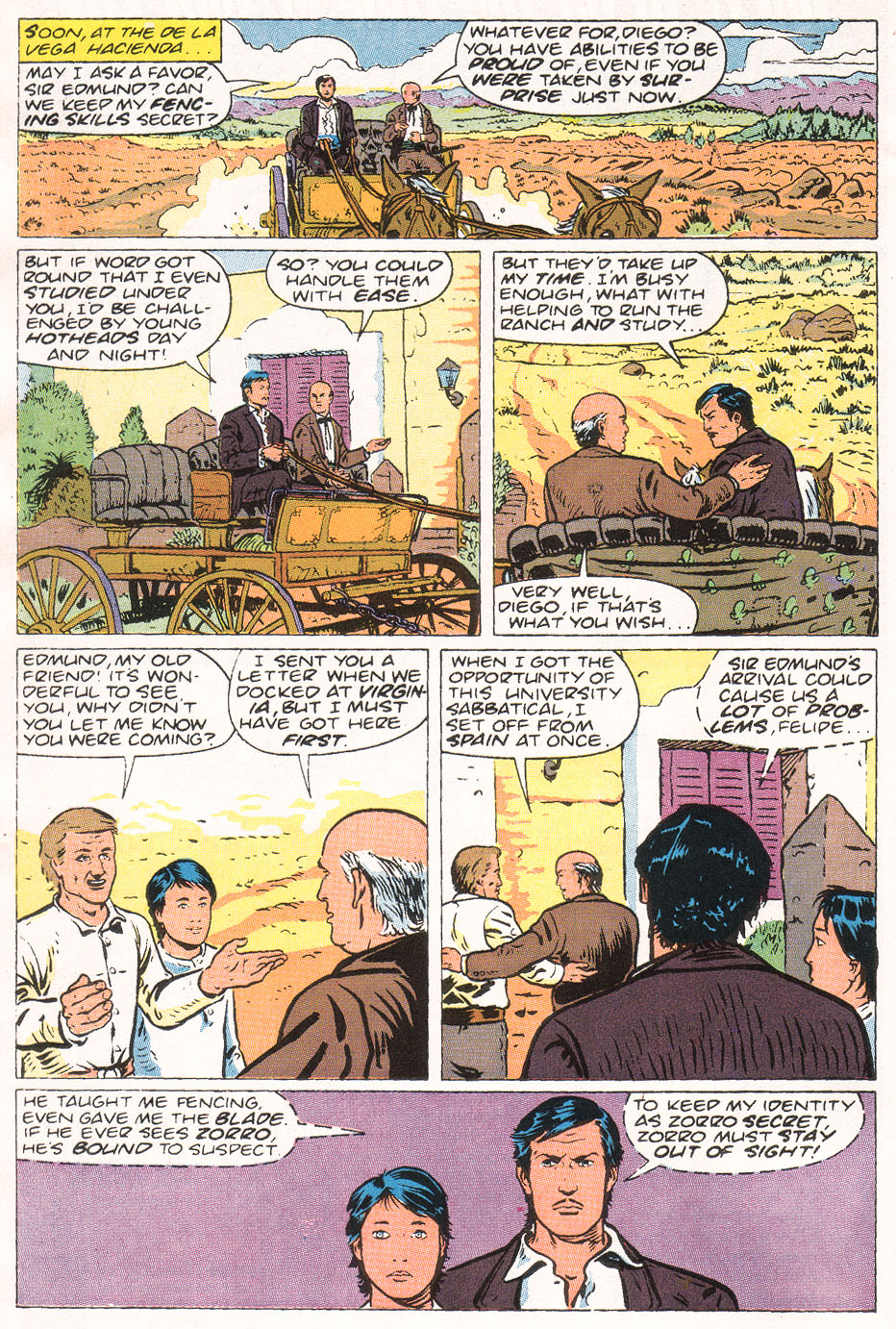 Read online Zorro (1990) comic -  Issue #8 - 10