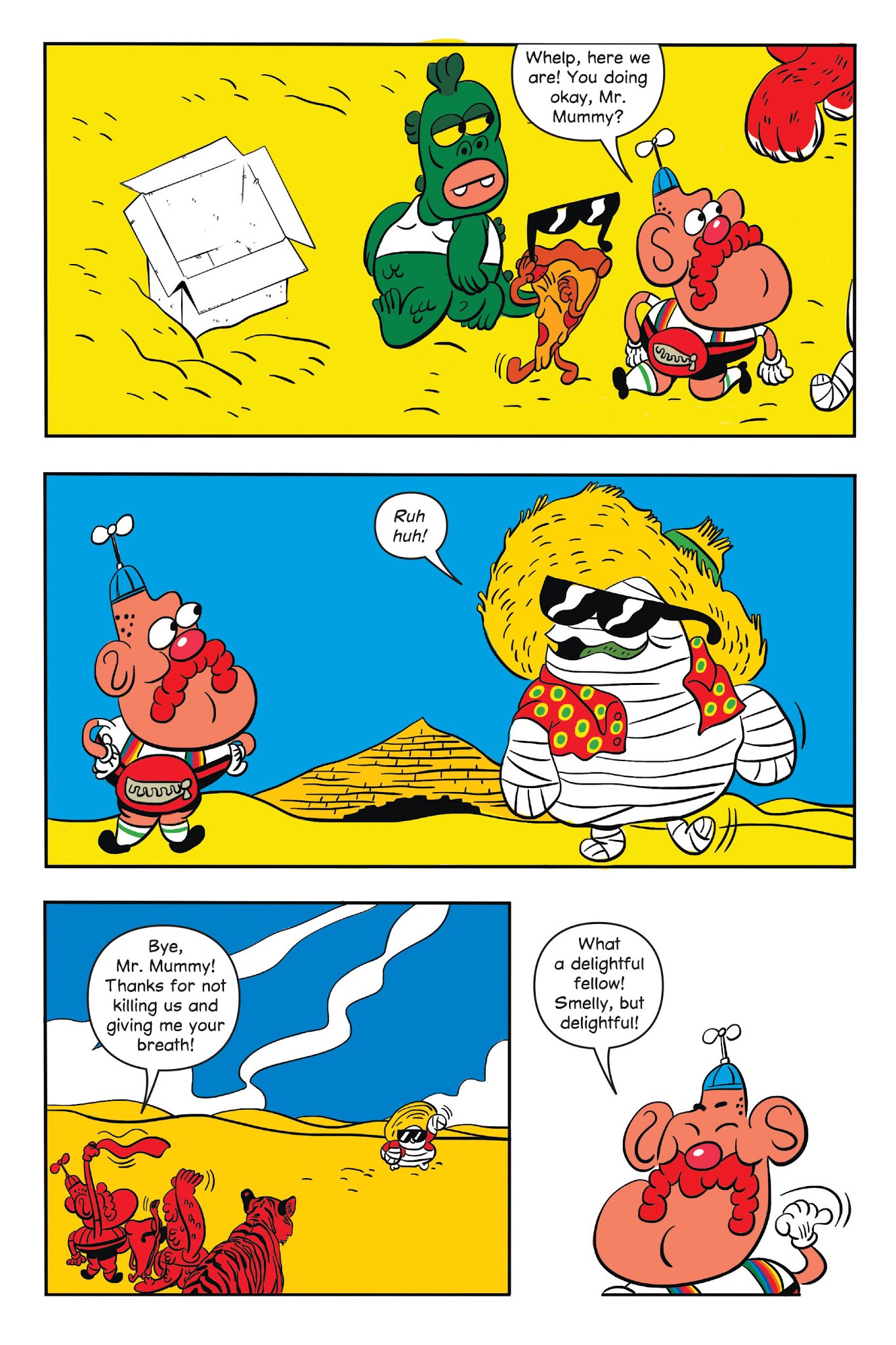 Read online Uncle Grandpa and the Time Casserole comic -  Issue # TPB - 93