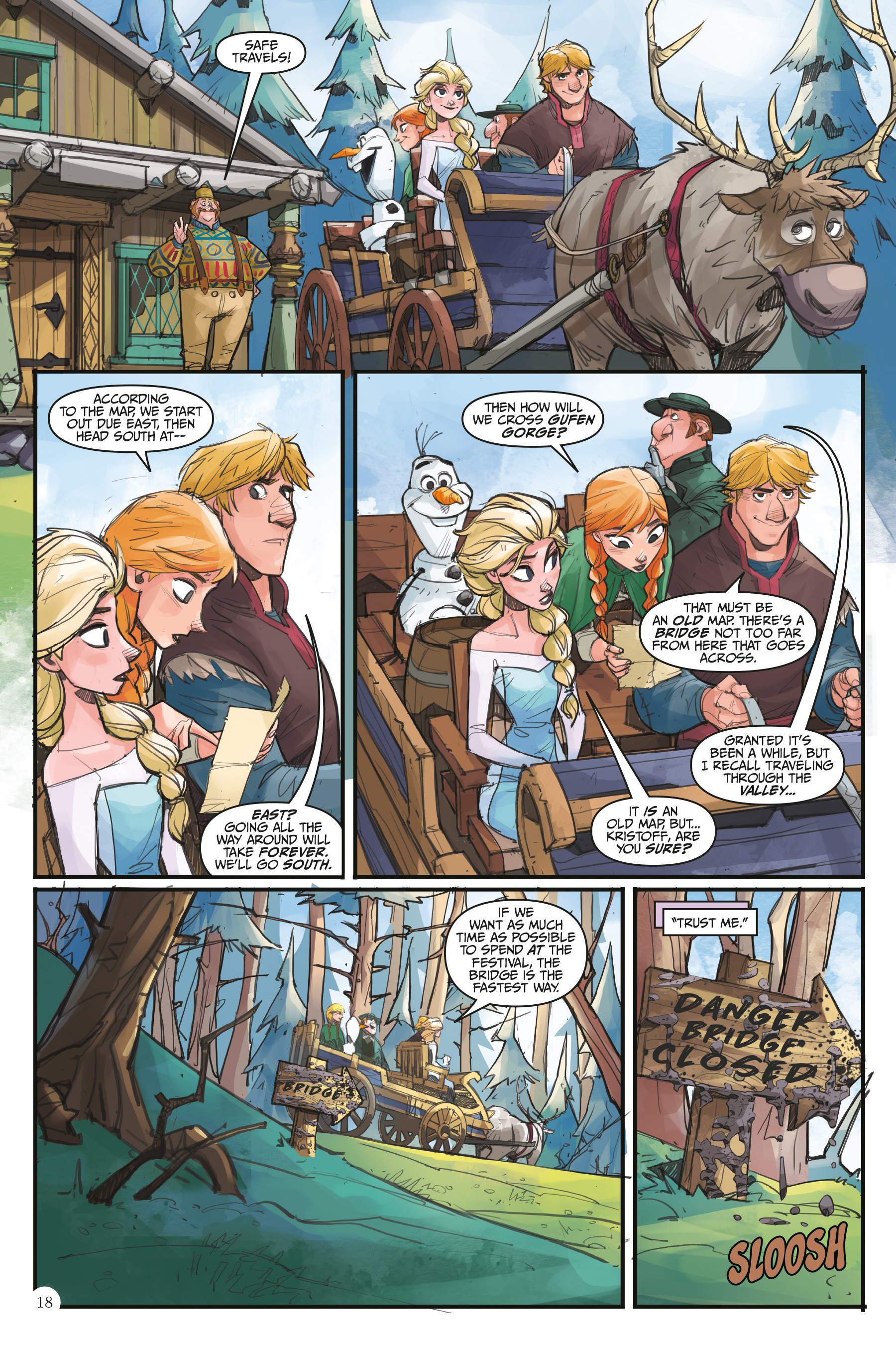 Read online Disney Frozen: Reunion Road comic -  Issue # _TPB - 18