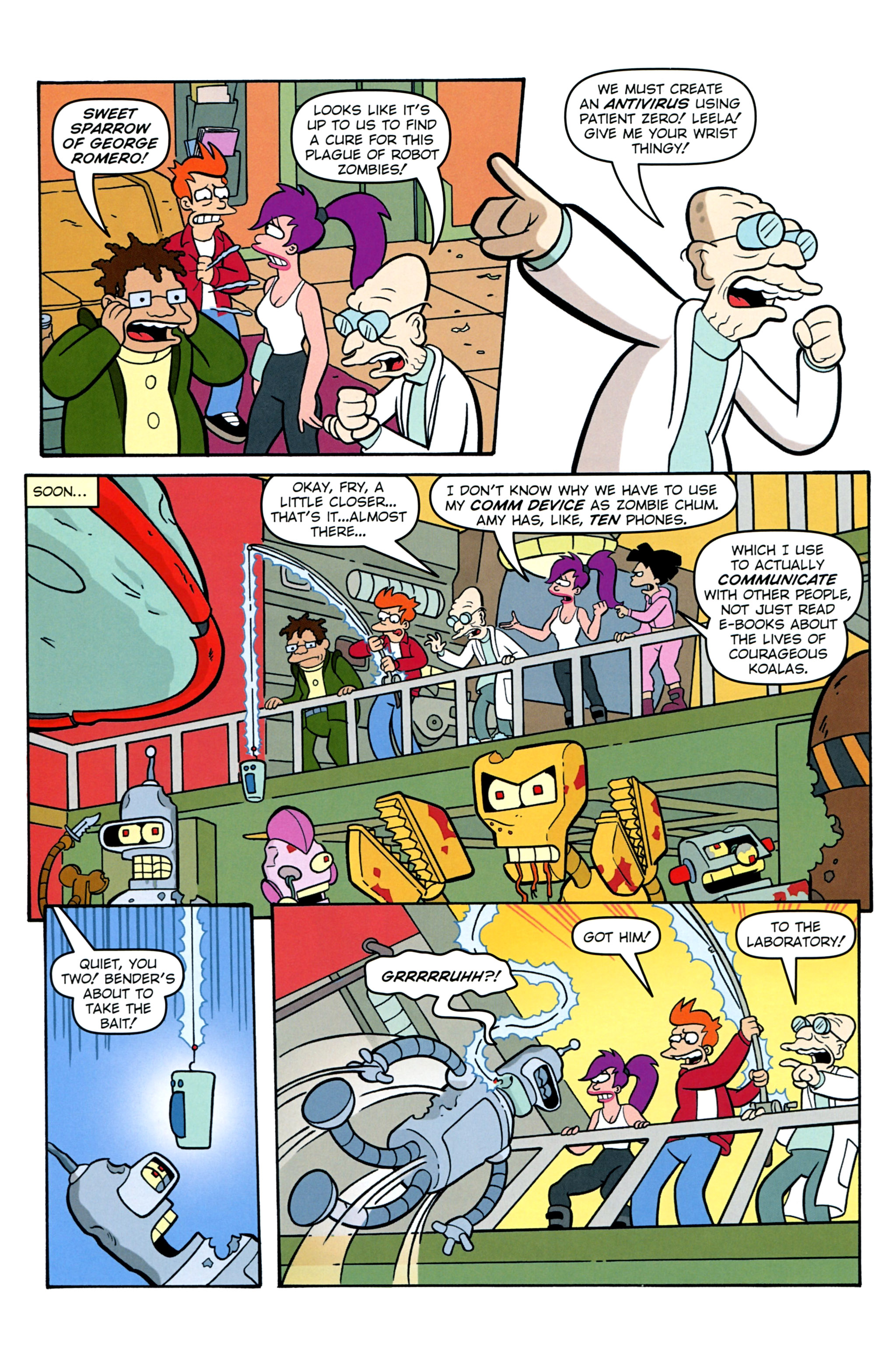 Read online Futurama Comics comic -  Issue #73 - 19