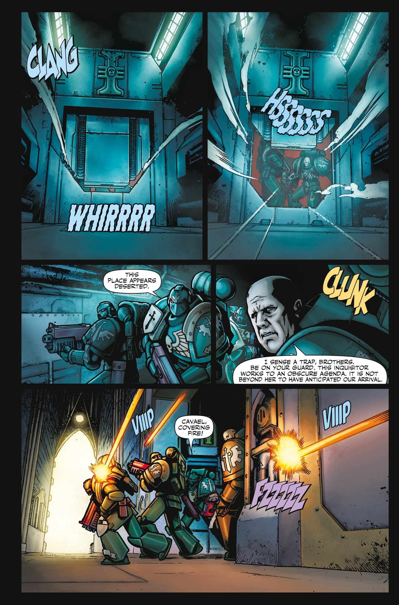 Read online Warhammer 40,000: Will of Iron comic -  Issue #11 - 9
