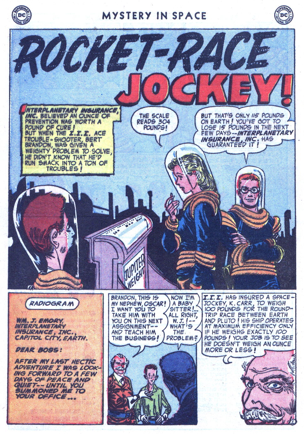 Read online Mystery in Space (1951) comic -  Issue #21 - 28