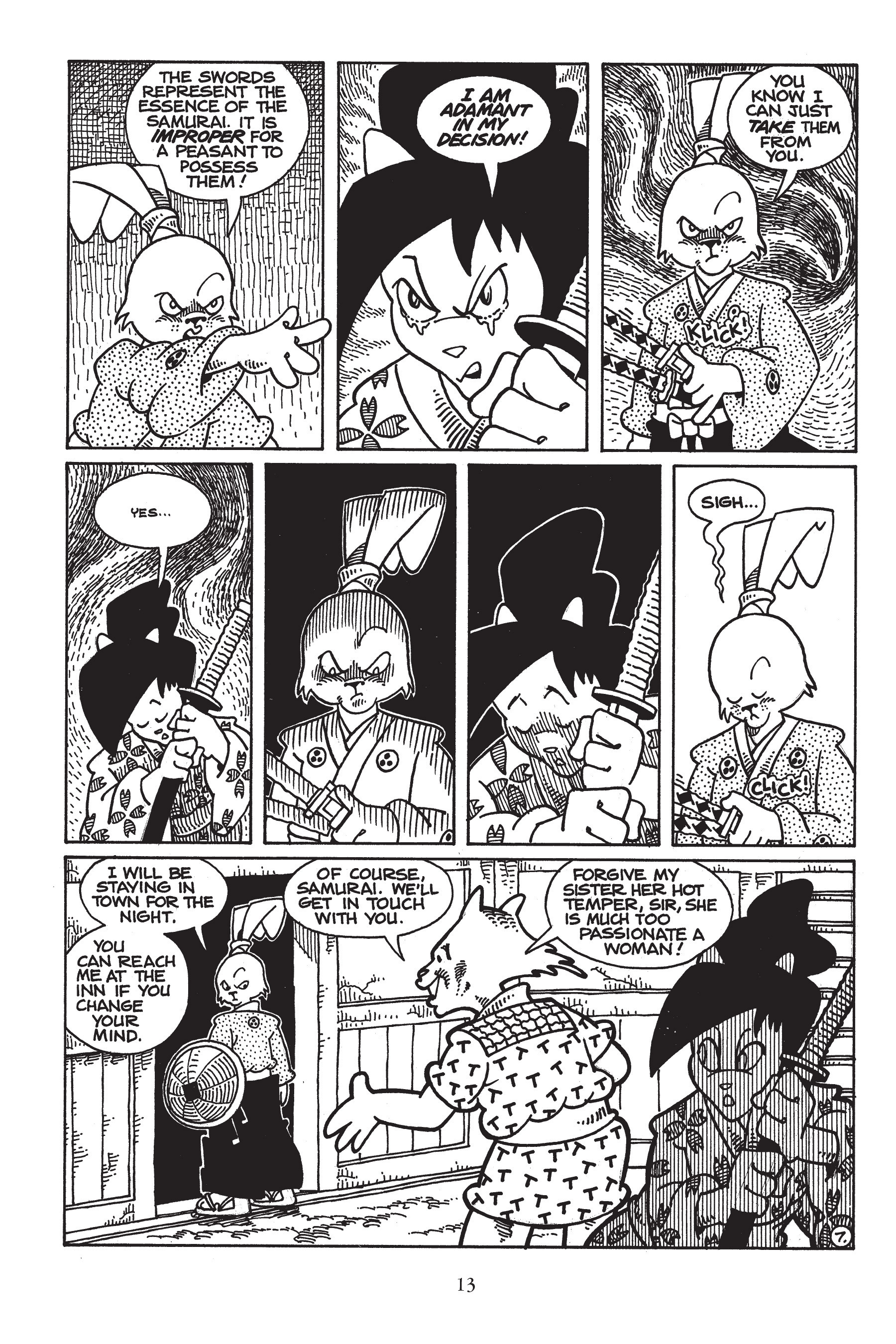Read online Usagi Yojimbo (1987) comic -  Issue # _TPB 5 - 14