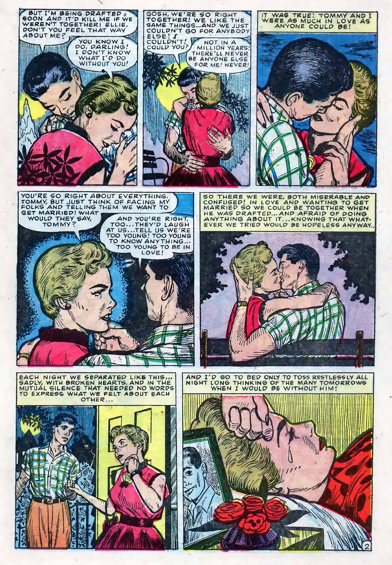 Read online Love Romances comic -  Issue #46 - 21