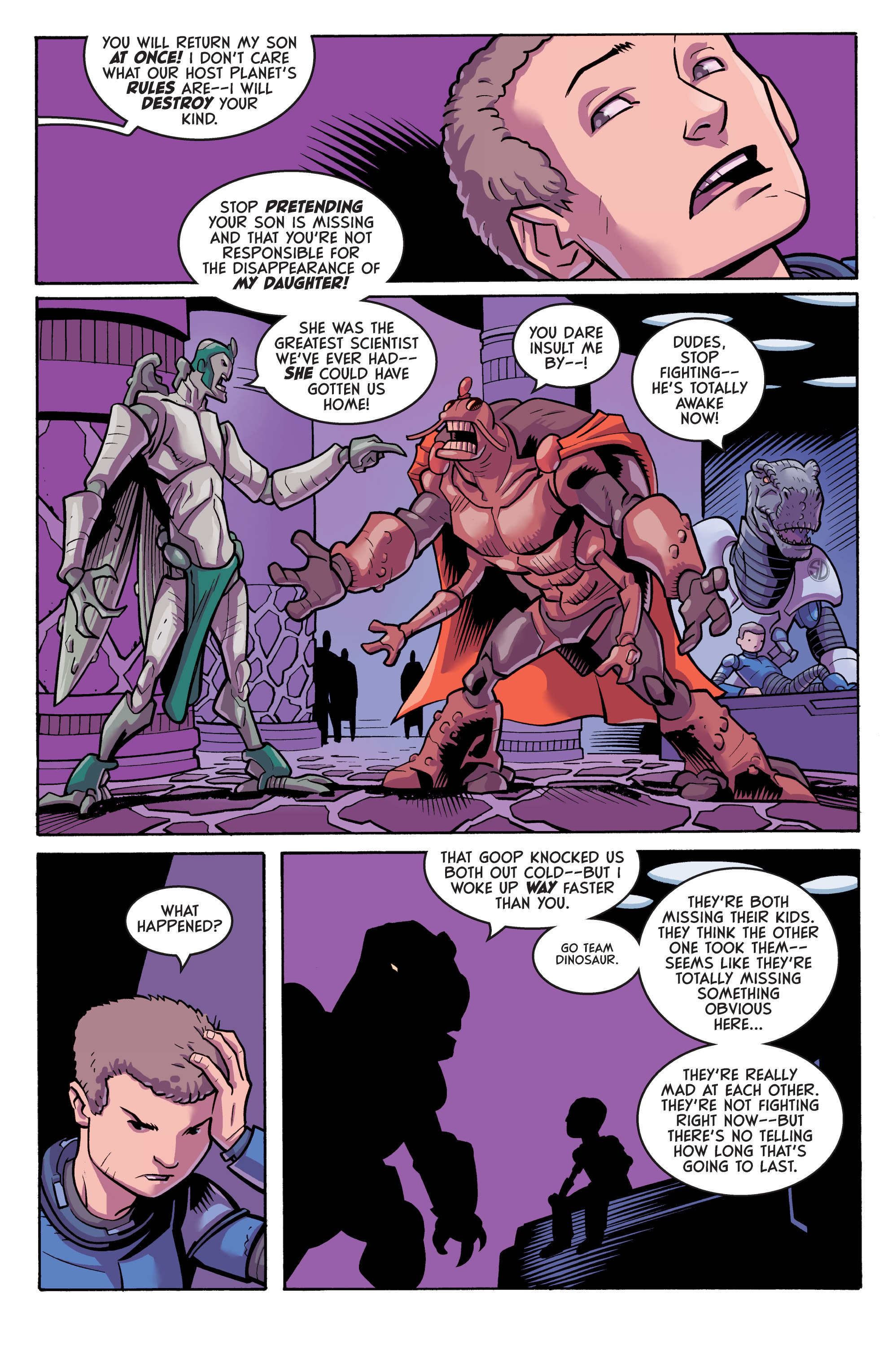 Read online Super Dinosaur (2011) comic -  Issue #16 - 20