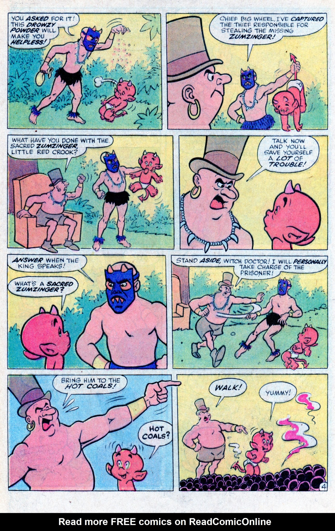 Read online Hot Stuff, the Little Devil comic -  Issue #172 - 8