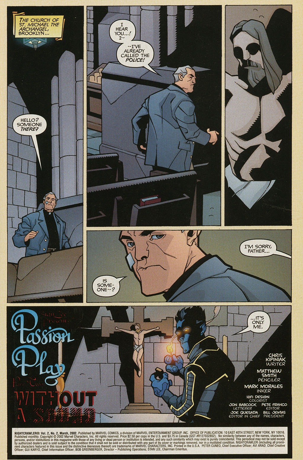 Read online Nightcrawler (2002) comic -  Issue #2 - 2
