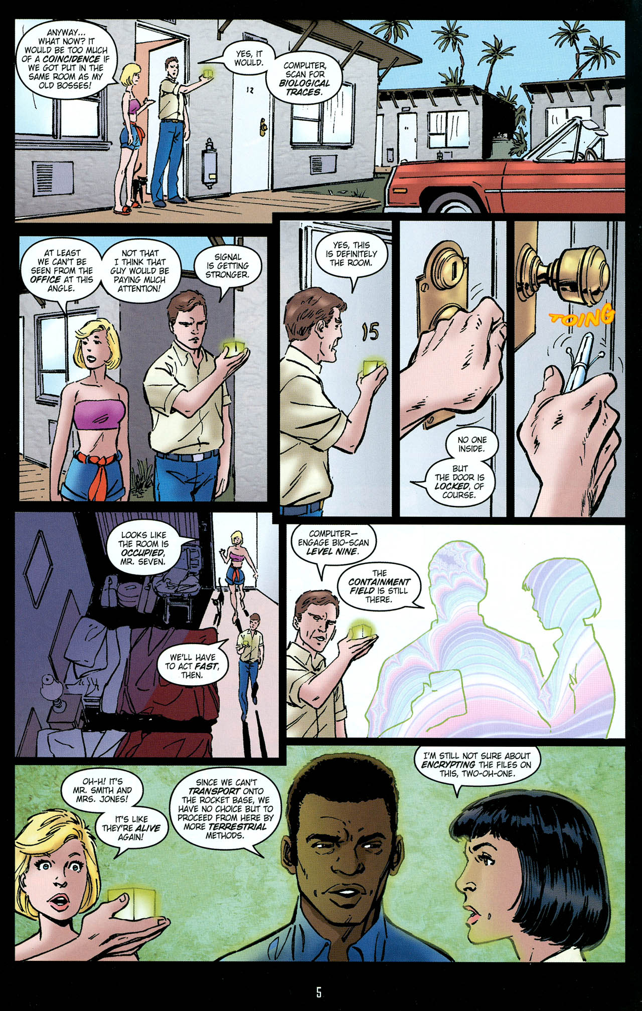 Read online Star Trek: Assignment: Earth comic -  Issue #4 - 6