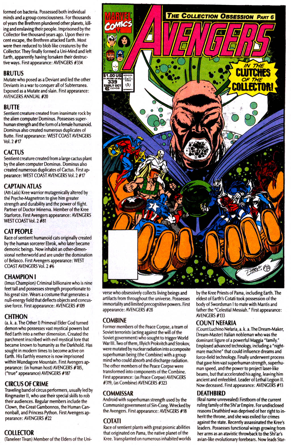 Read online The Avengers Log comic -  Issue # Full - 33