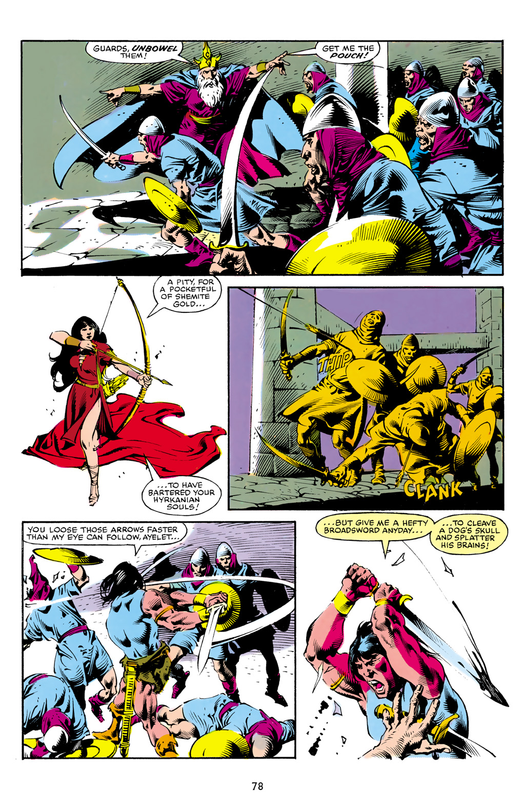 Read online The Chronicles of King Conan comic -  Issue # TPB 4 (Part 1) - 79