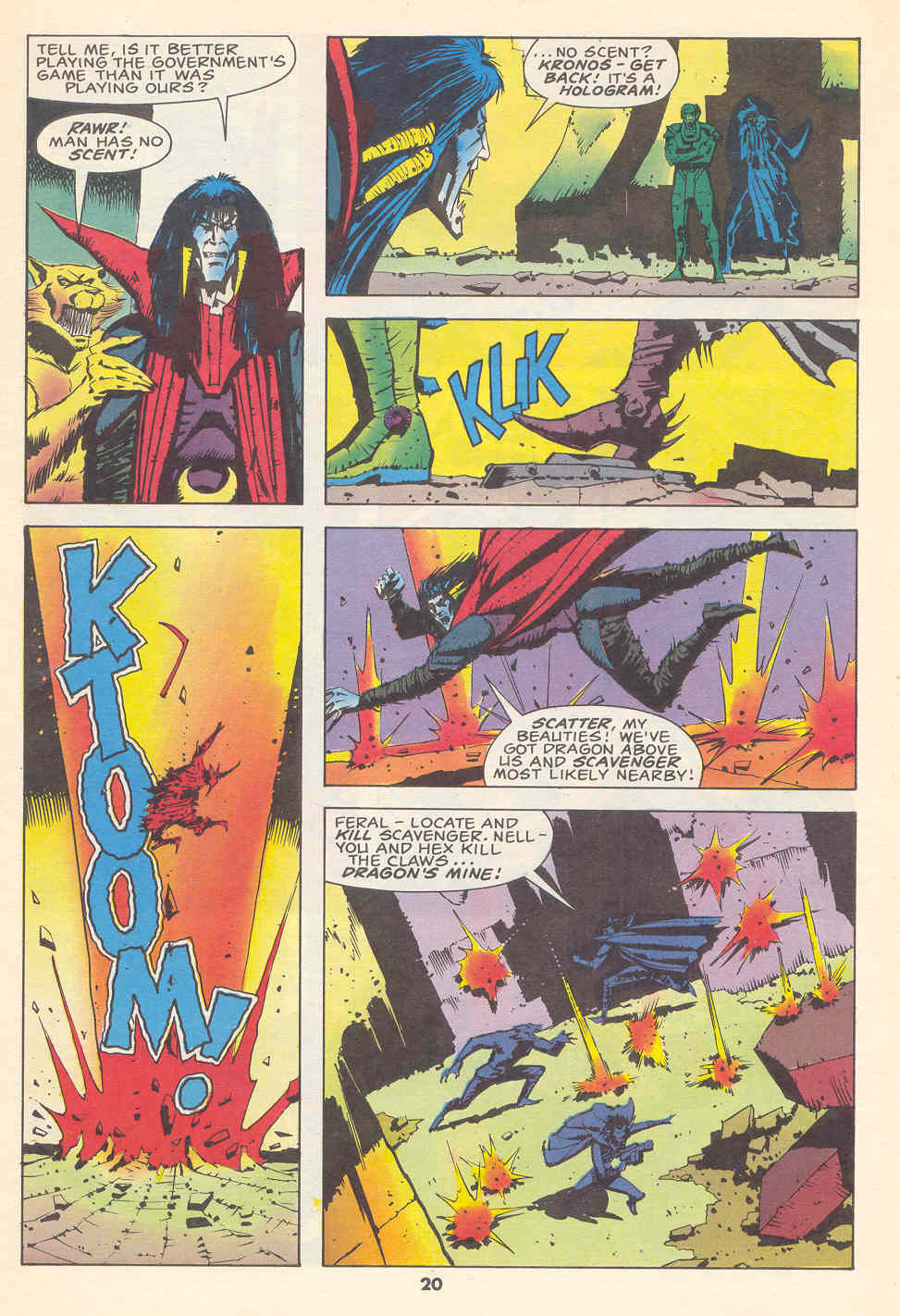 Read online Dragon's Claws comic -  Issue #2 - 19