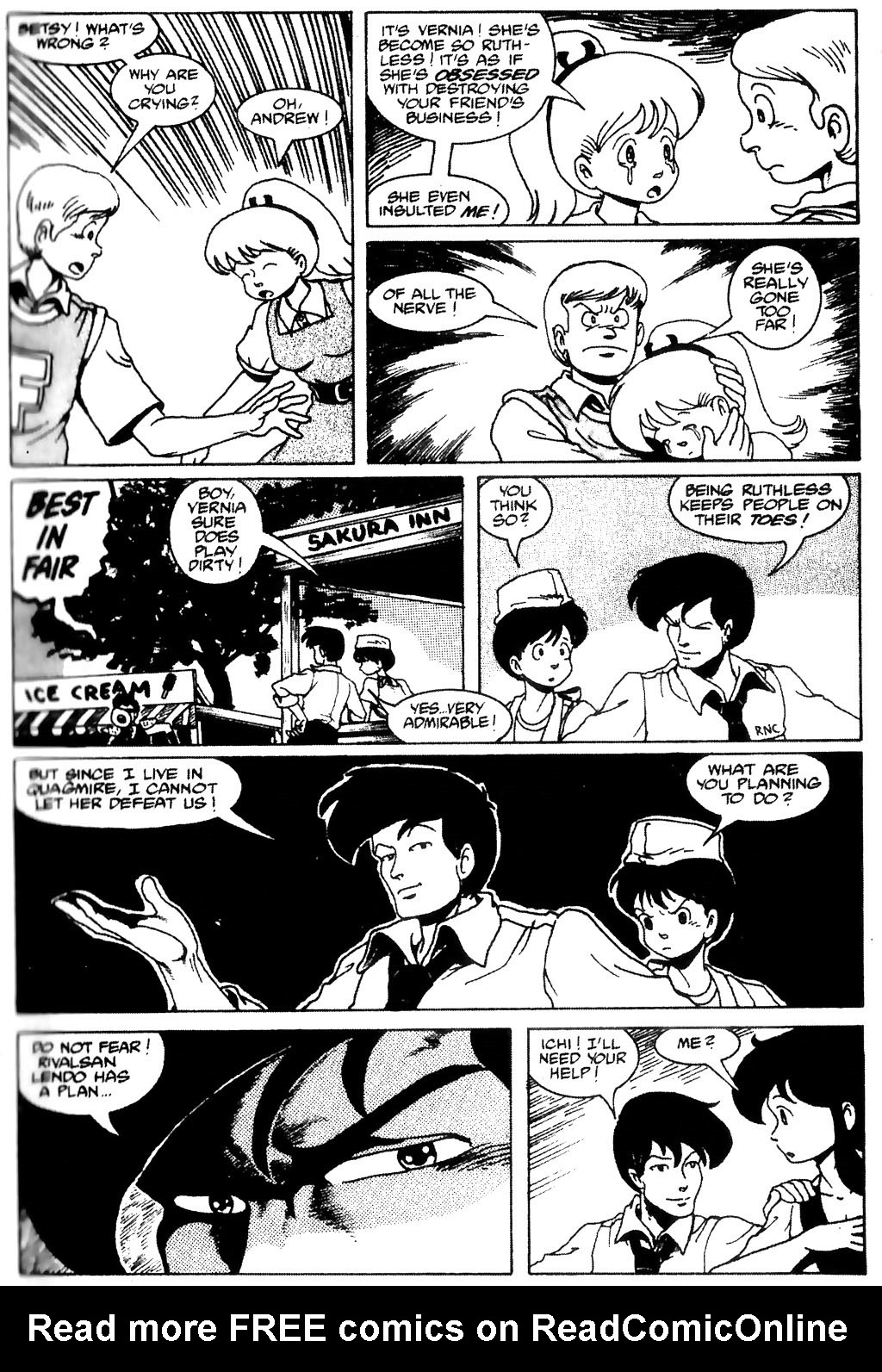 Read online Ninja High School (1986) comic -  Issue #13 - 14