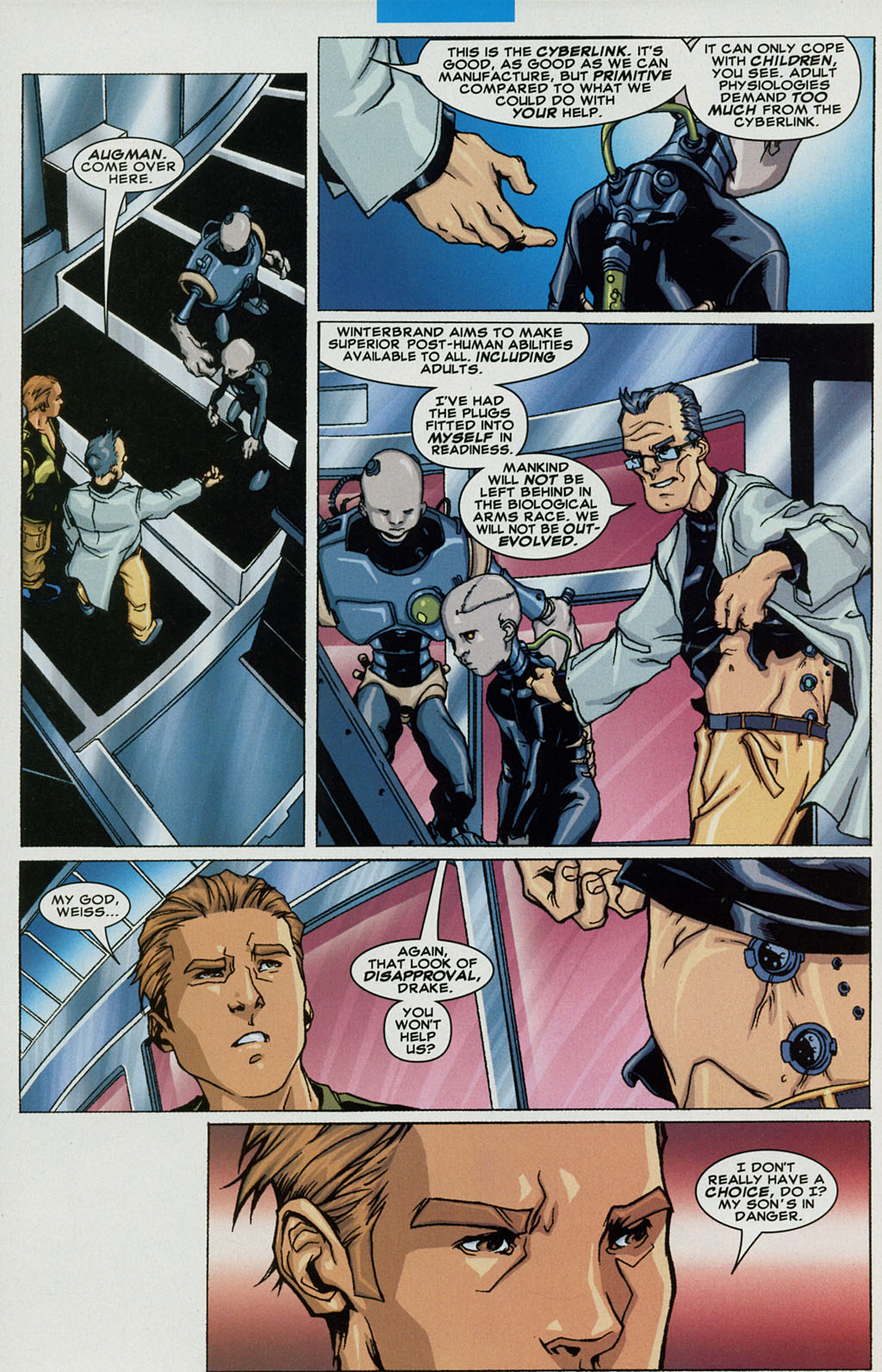 Read online Iceman (2001) comic -  Issue #4 - 6