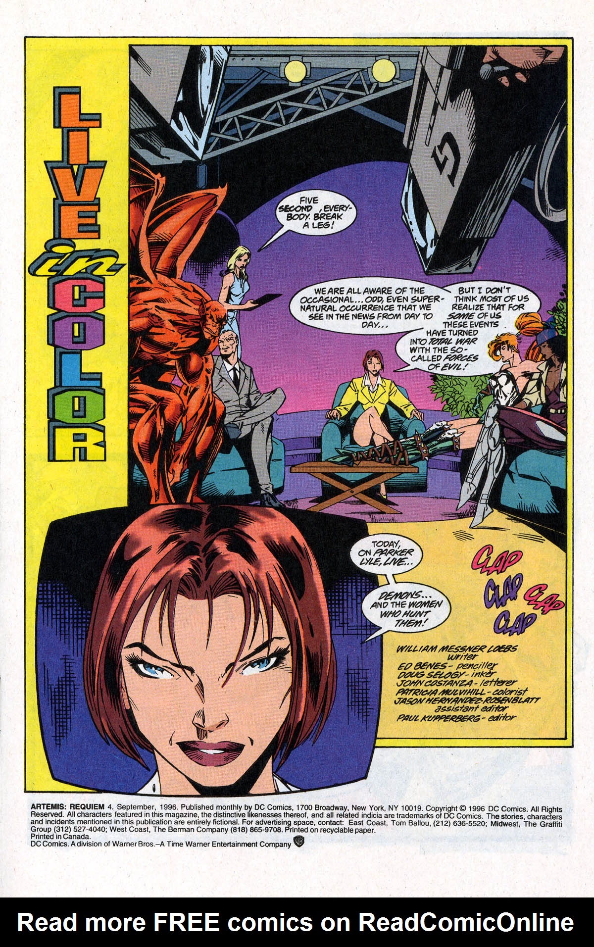Read online Artemis: Requiem comic -  Issue #4 - 3