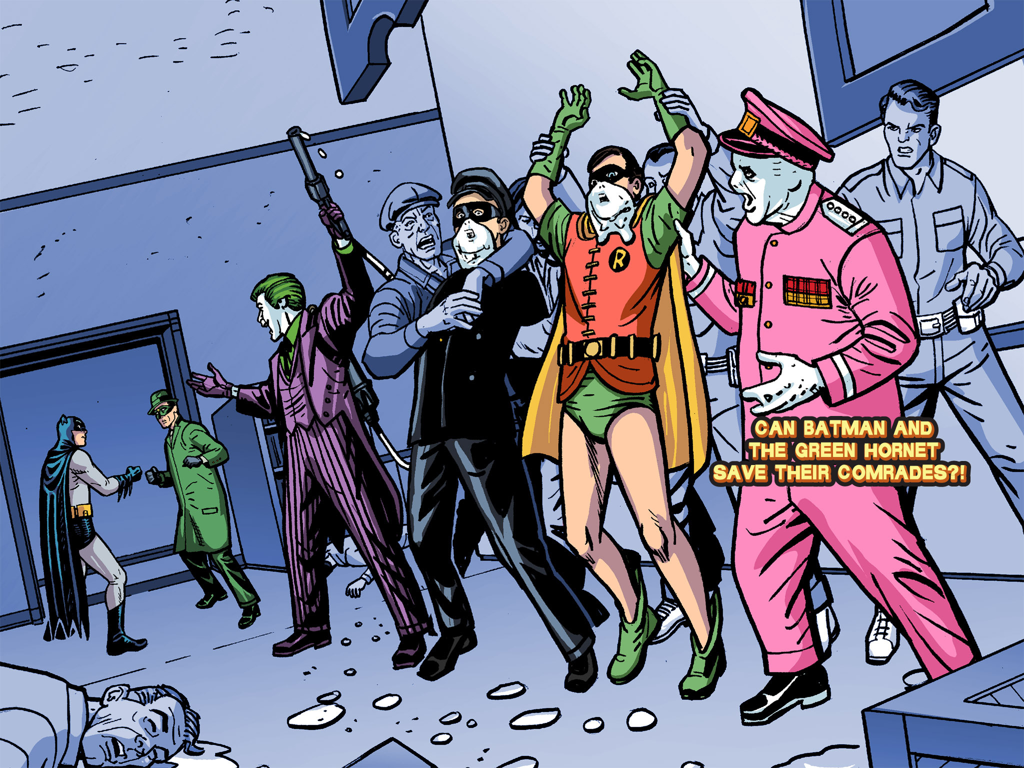 Read online Batman '66 Meets the Green Hornet [II] comic -  Issue #4 - 116