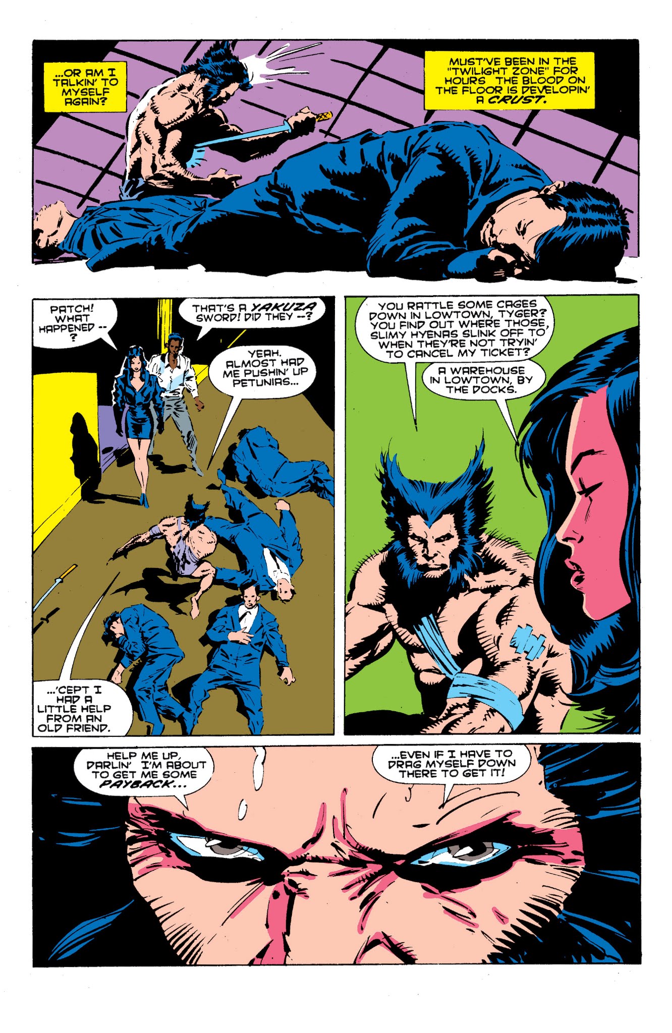Read online Wolverine By Larry Hama & Marc Silvestri comic -  Issue # TPB 1 (Part 1) - 92