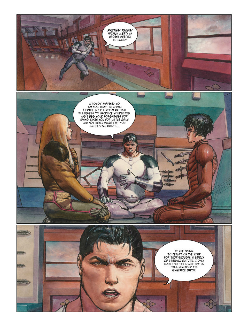 Read online Metabarons Genesis: Castaka comic -  Issue # TPB - 105