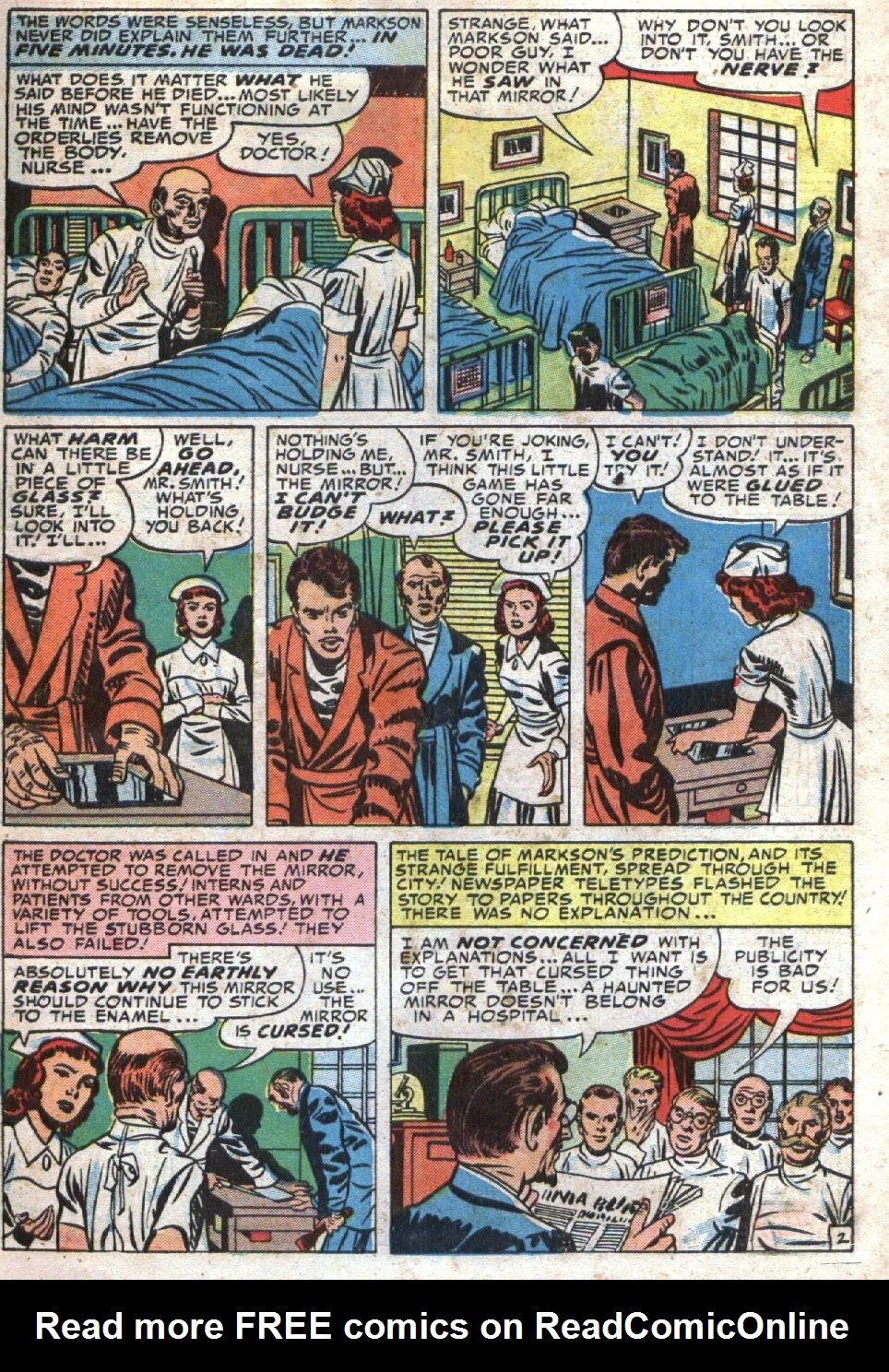Read online Black Magic (1950) comic -  Issue #26 - 23