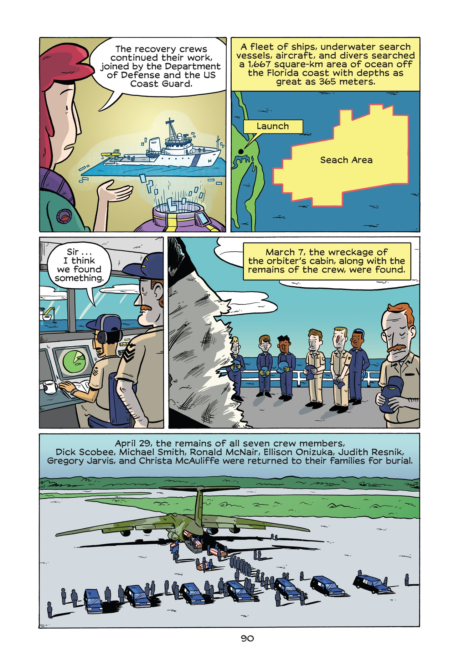 Read online History Comics comic -  Issue # The Challenger Disaster: Tragedy in the Skies - 95