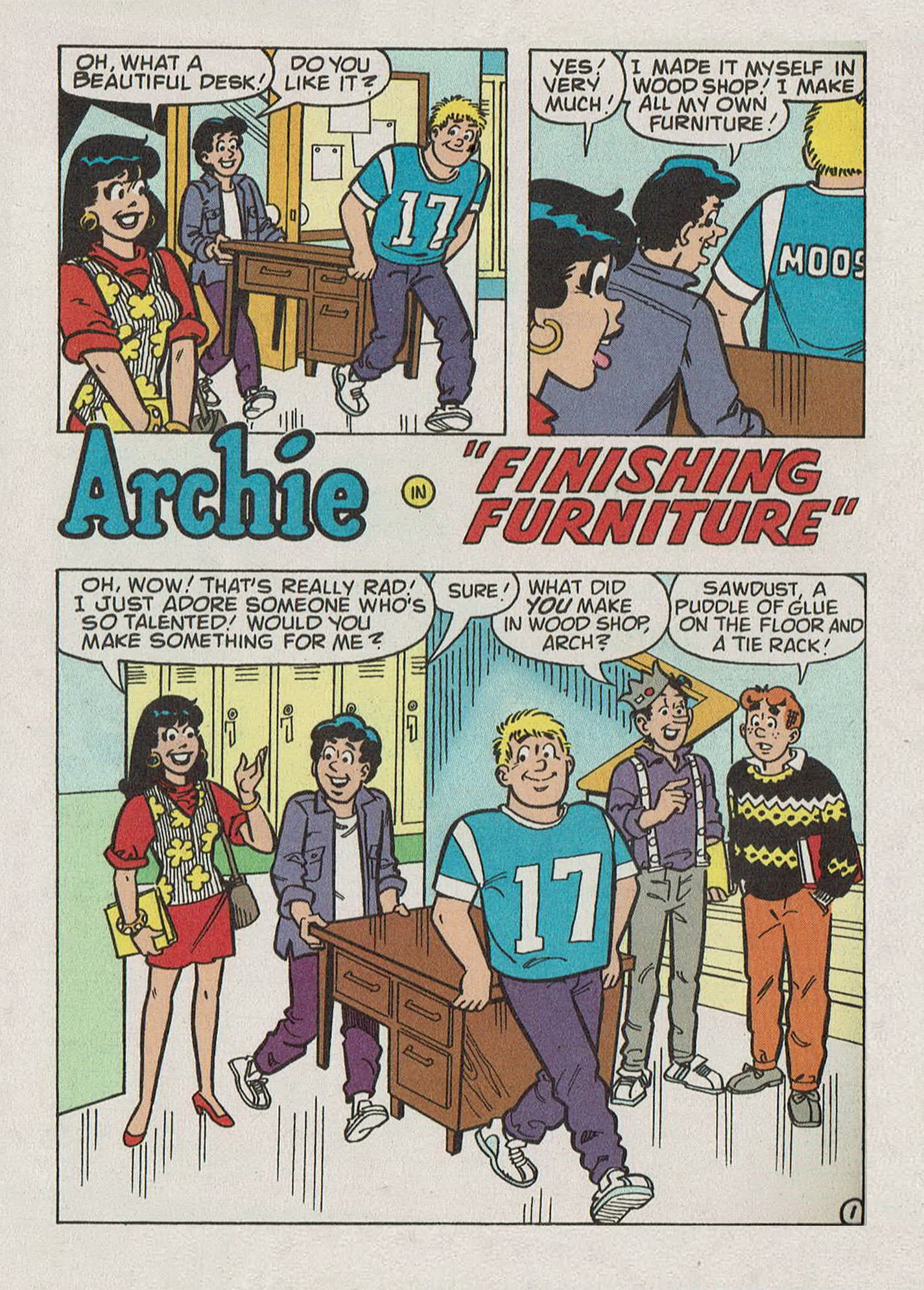 Read online Archie's Double Digest Magazine comic -  Issue #173 - 155