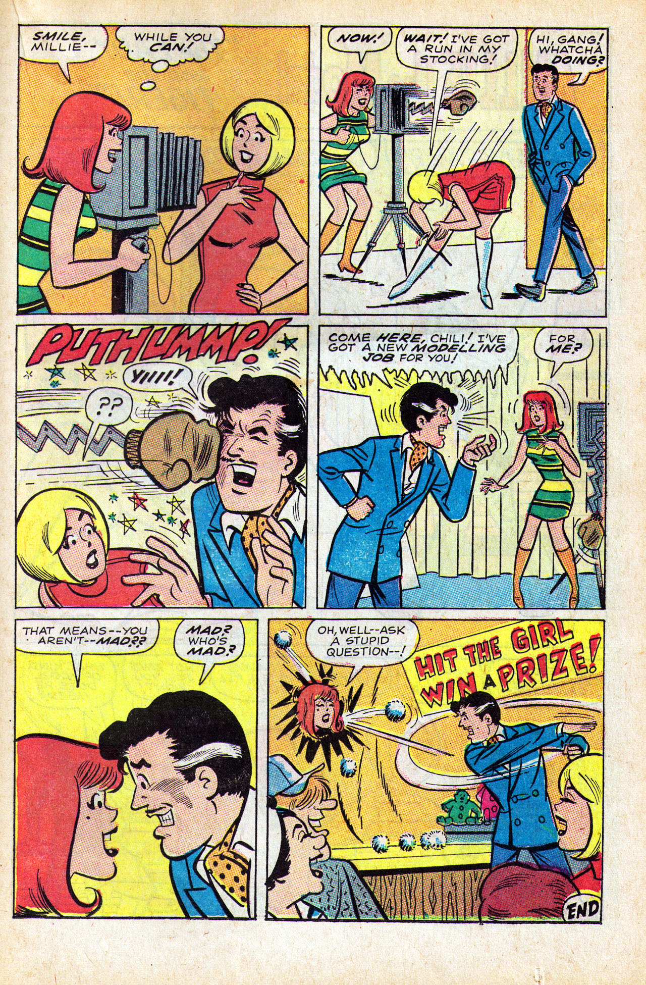 Read online Millie the Model comic -  Issue #159 - 19