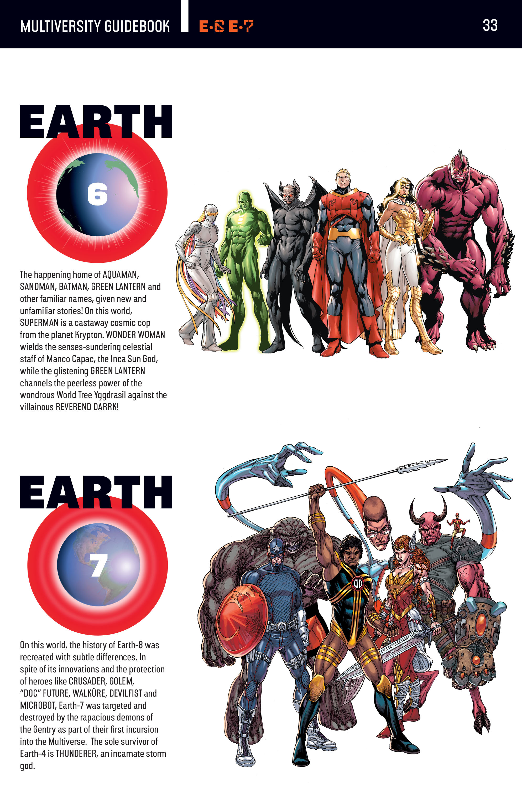 Read online The Multiversity: Guidebook comic -  Issue # Full - 31