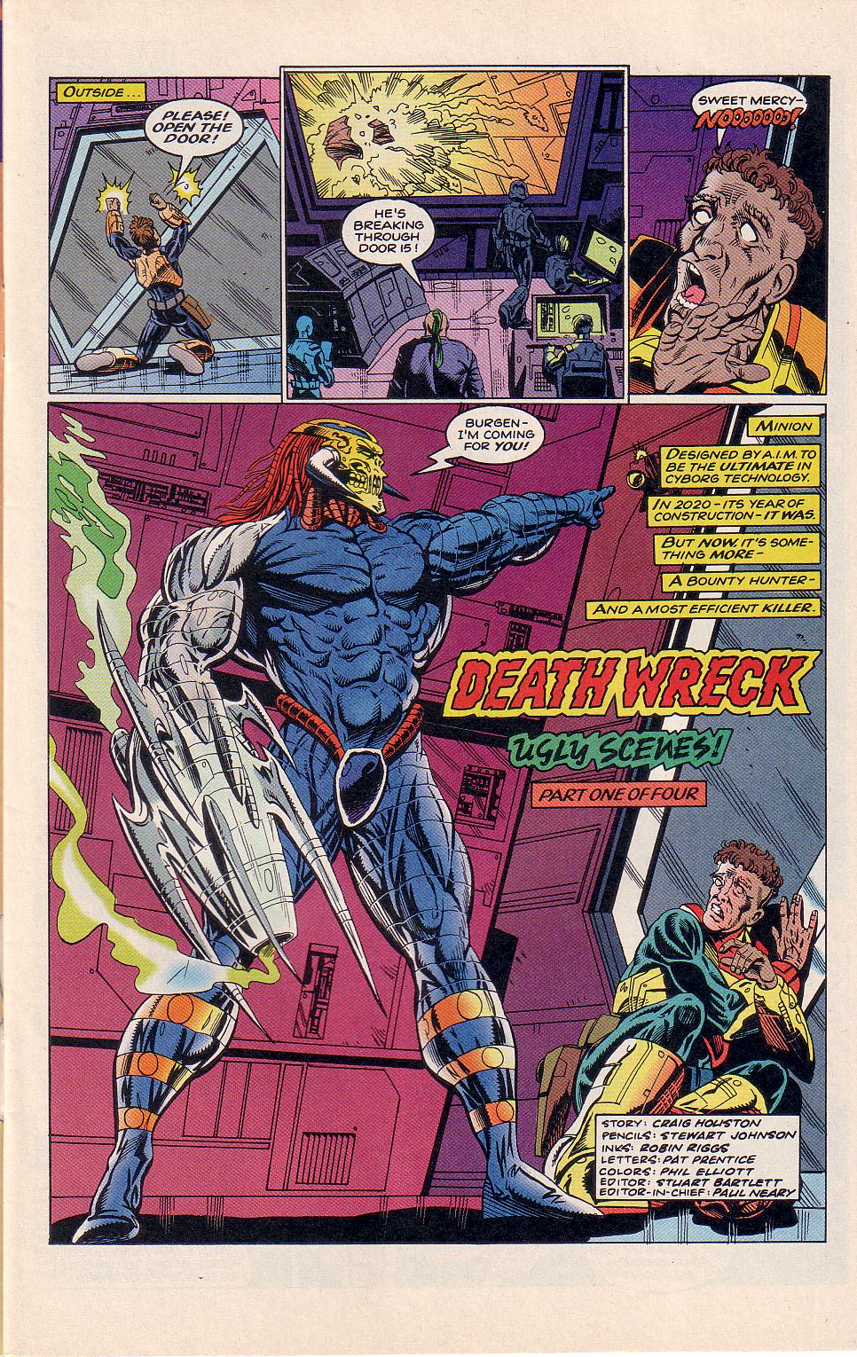 Read online Death Wreck comic -  Issue #1 - 4