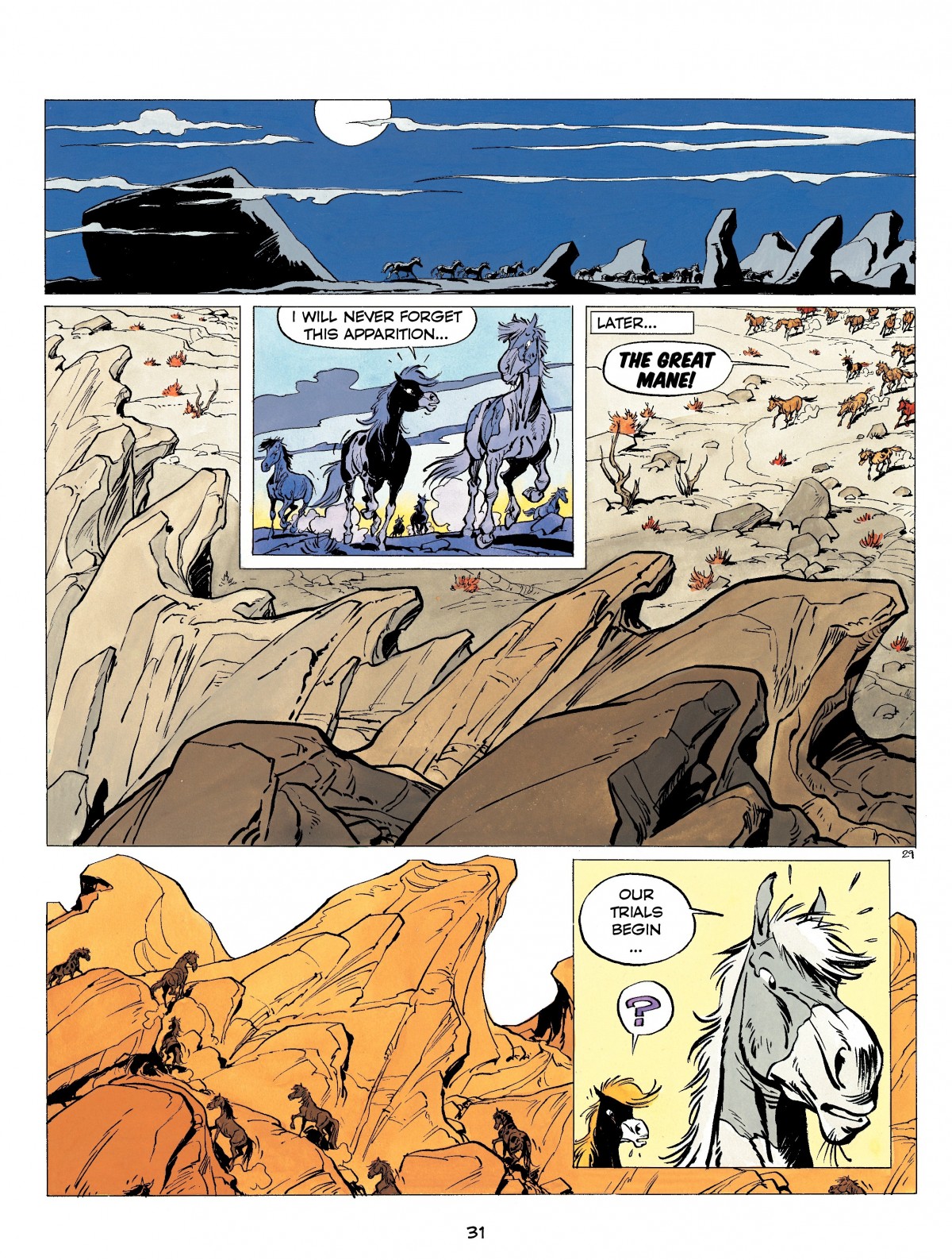 Read online Yakari comic -  Issue #12 - 31