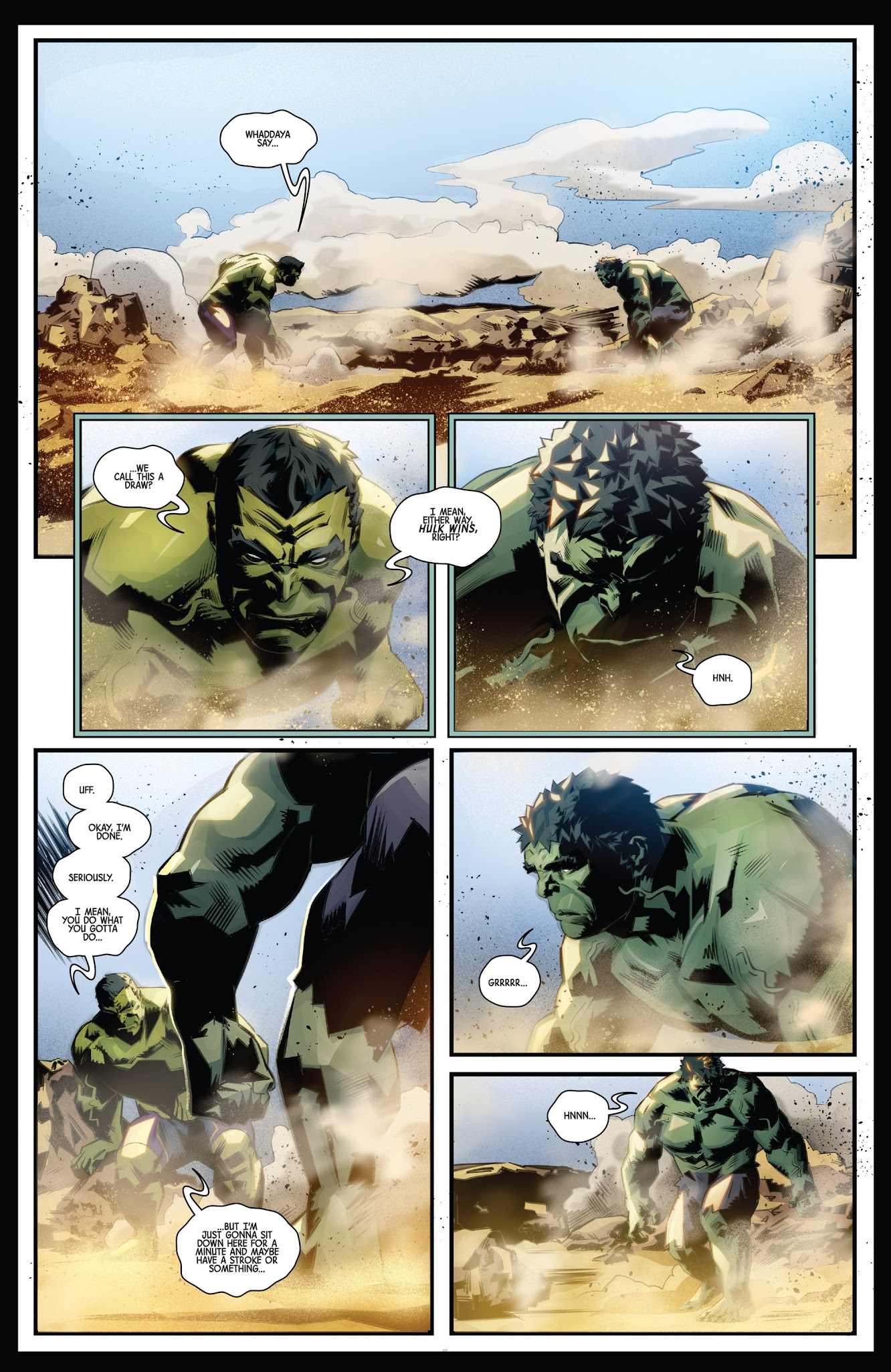 Read online Generations: Banner Hulk & The Totally Awesome Hulk comic -  Issue # Full - 13