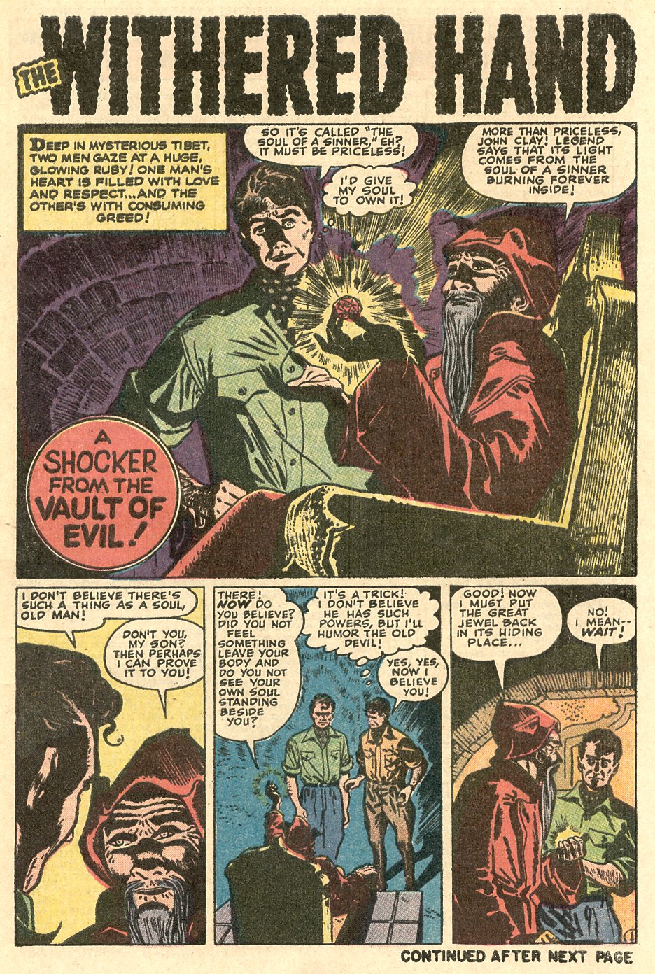 Read online Adventures into Terror comic -  Issue #19 - 2