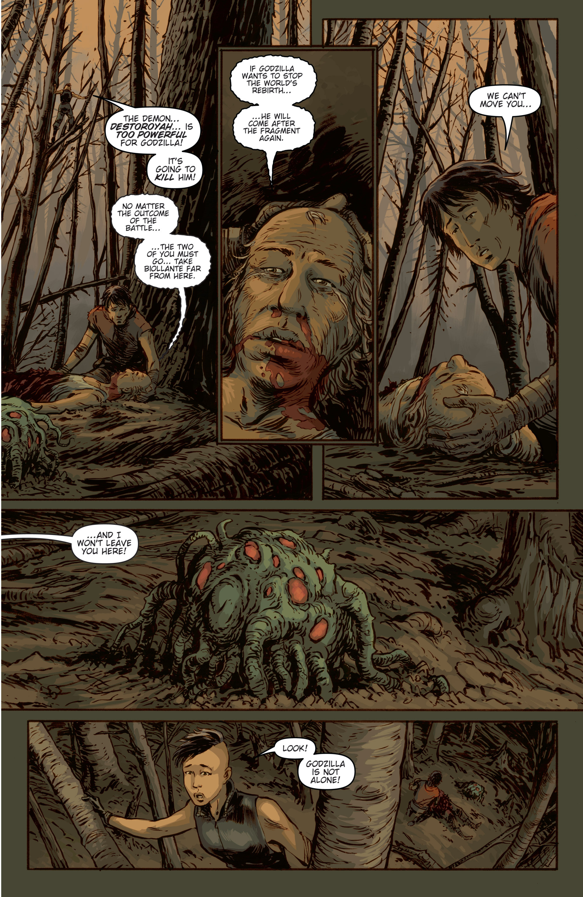 Read online Godzilla: Cataclysm comic -  Issue #5 - 14