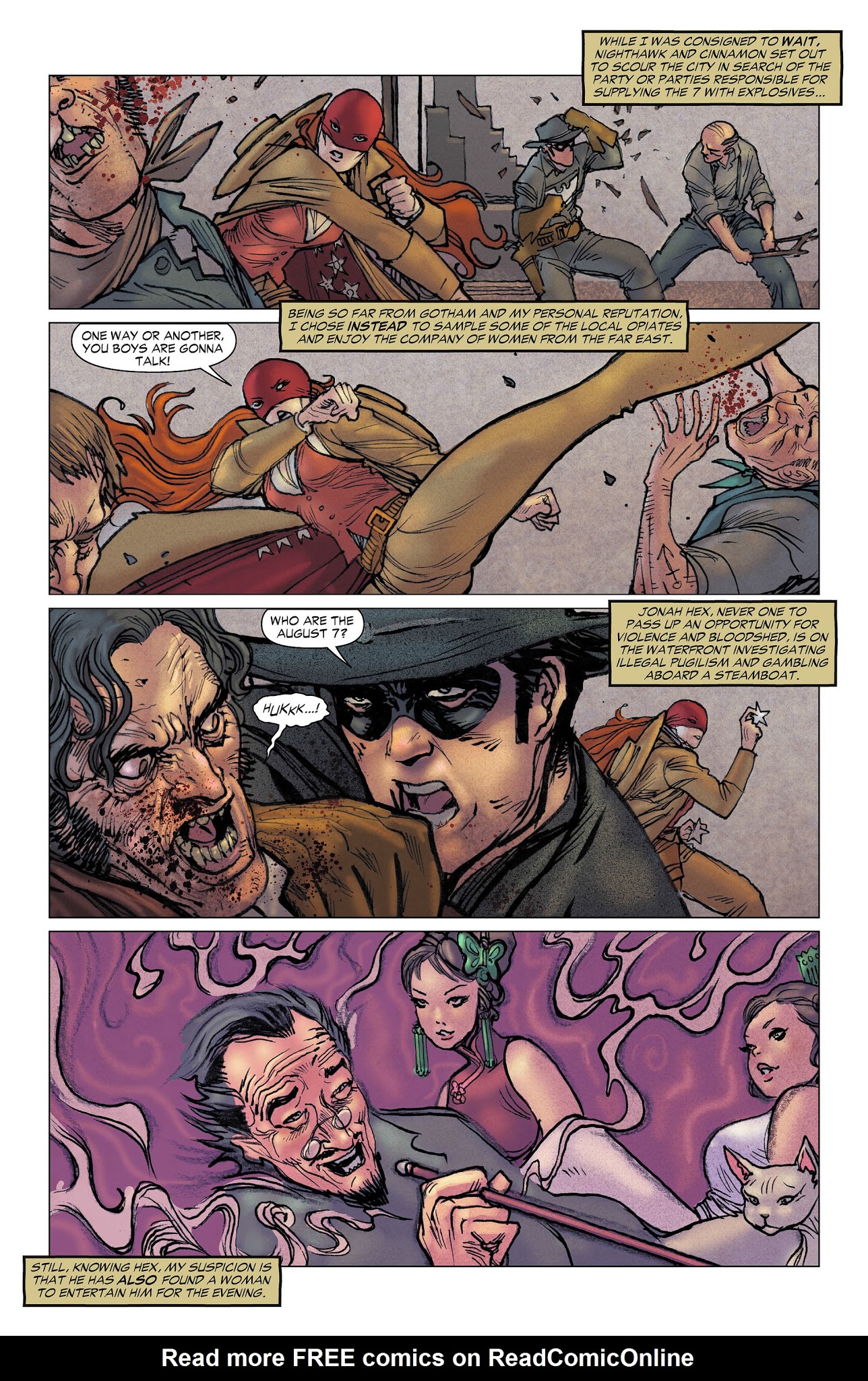 Read online All-Star Western (2011) comic -  Issue #8 - 3