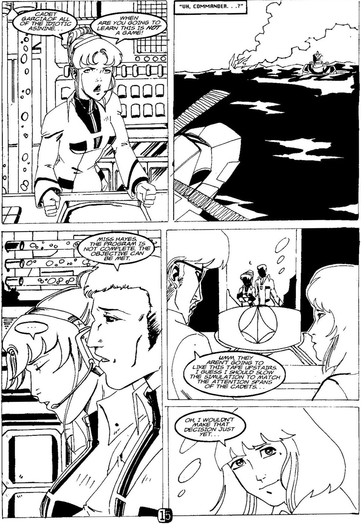 Read online Robotech Academy Blues comic -  Issue #5 - 21