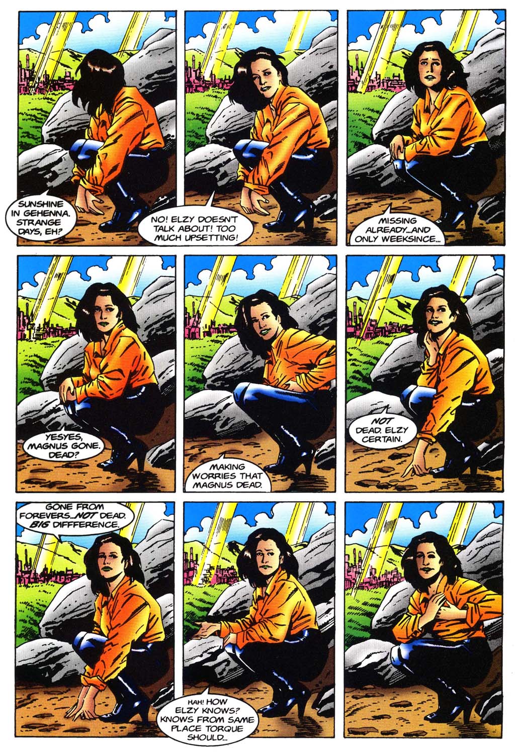 Read online Magnus Robot Fighter (1991) comic -  Issue #64 - 12