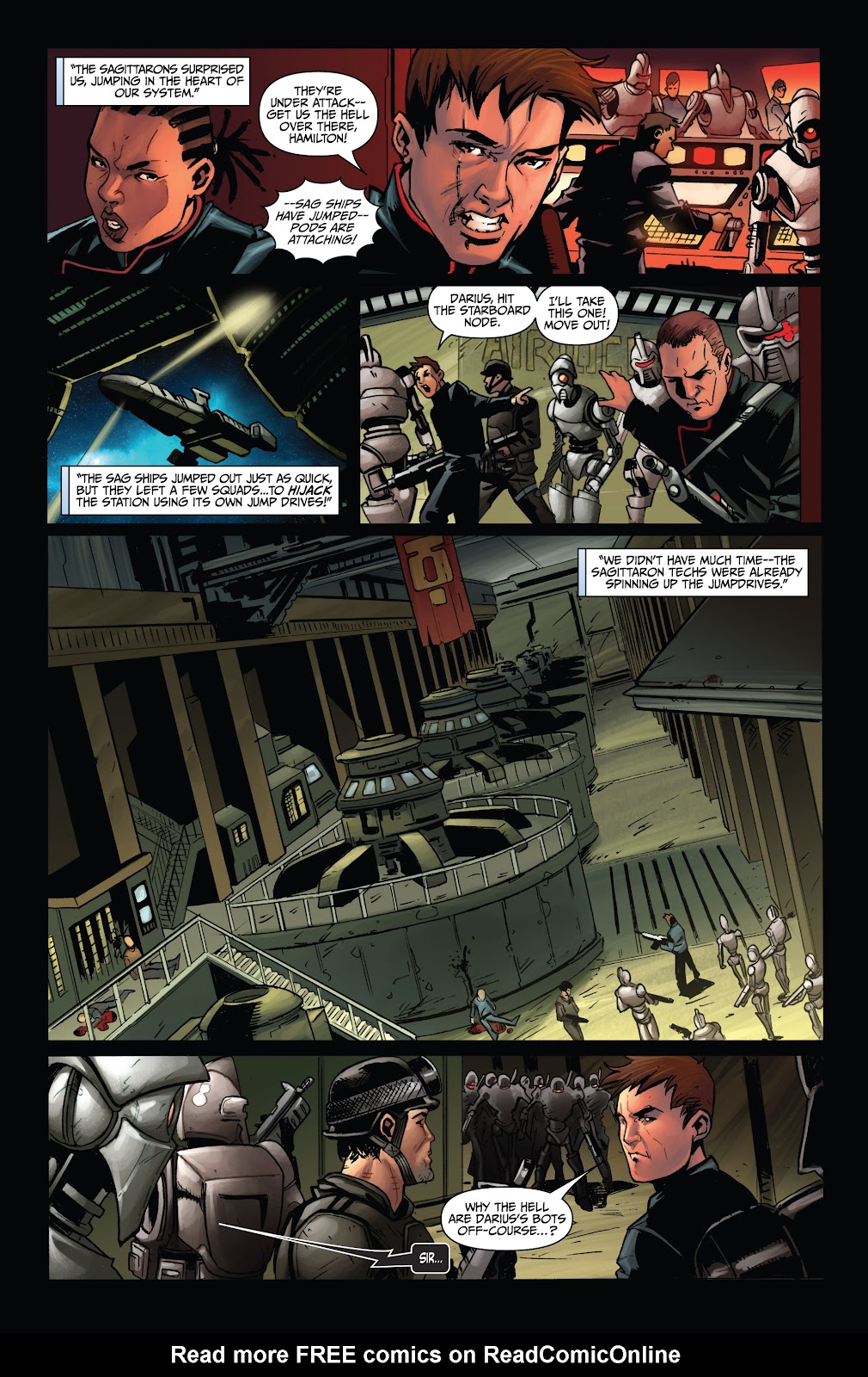 Battlestar Galactica: Cylon War issue 2 - Page 8