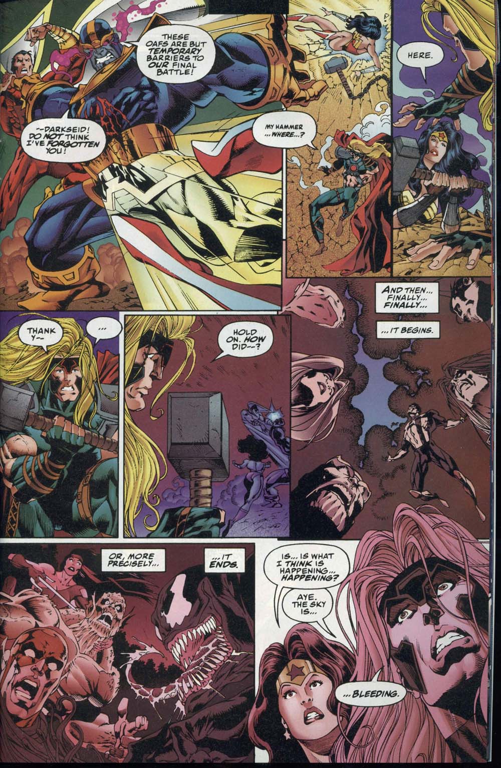 Read online DC vs. Marvel comic -  Issue #4 - 24