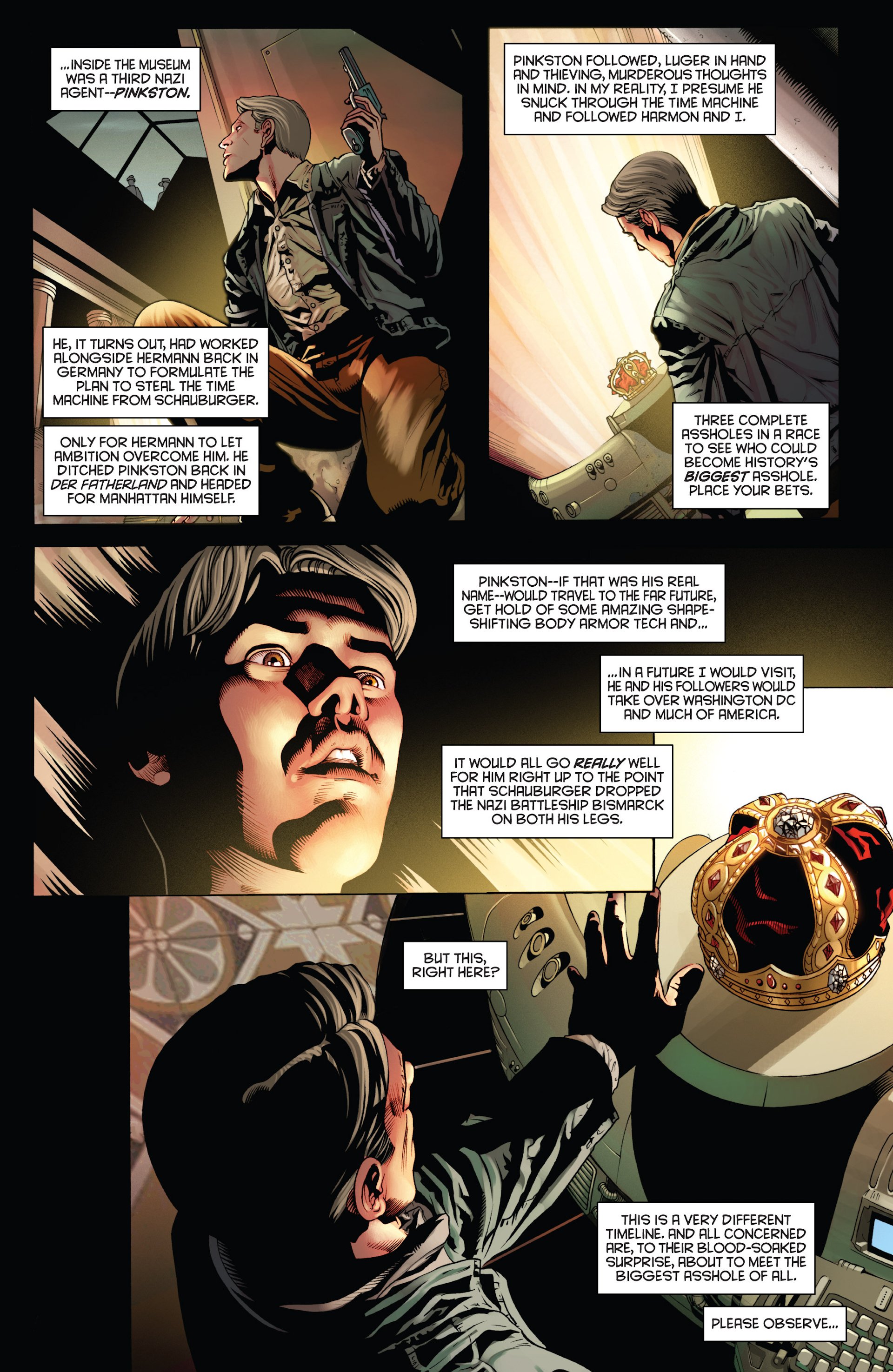 Read online Miss Fury (2011) comic -  Issue #7 - 7