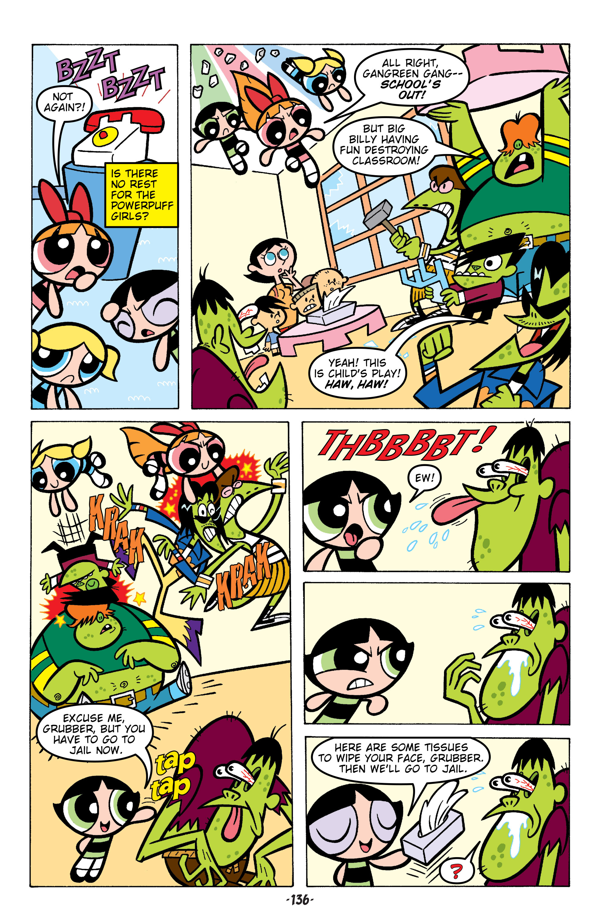 Read online Powerpuff Girls Classics comic -  Issue # TPb 4 - 137