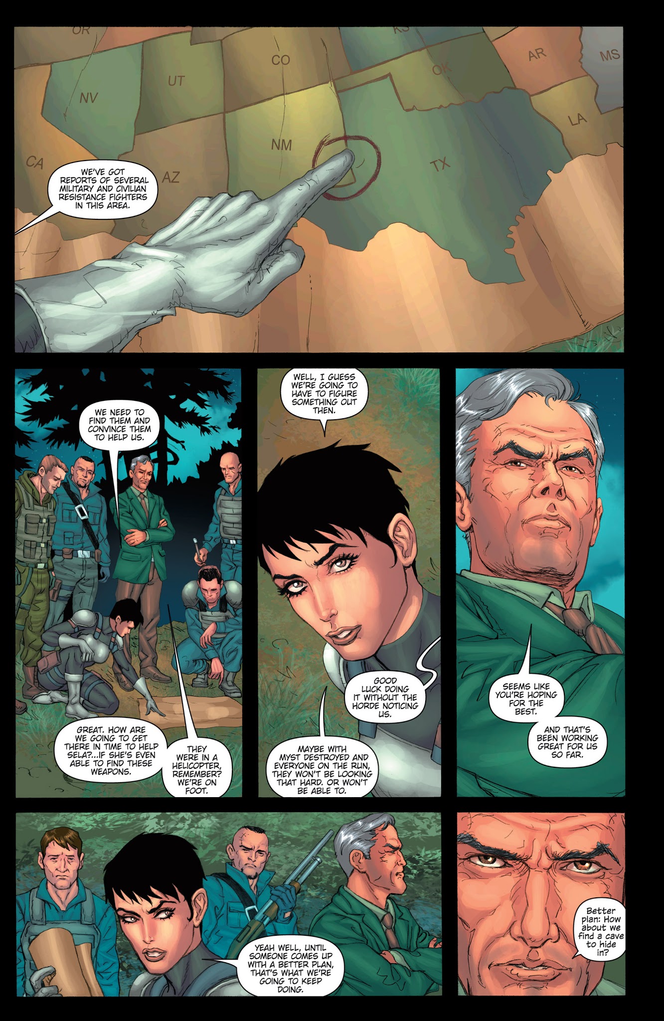 Read online Grimm Fairy Tales presents Realm War Age of Darkness comic -  Issue #7 - 8
