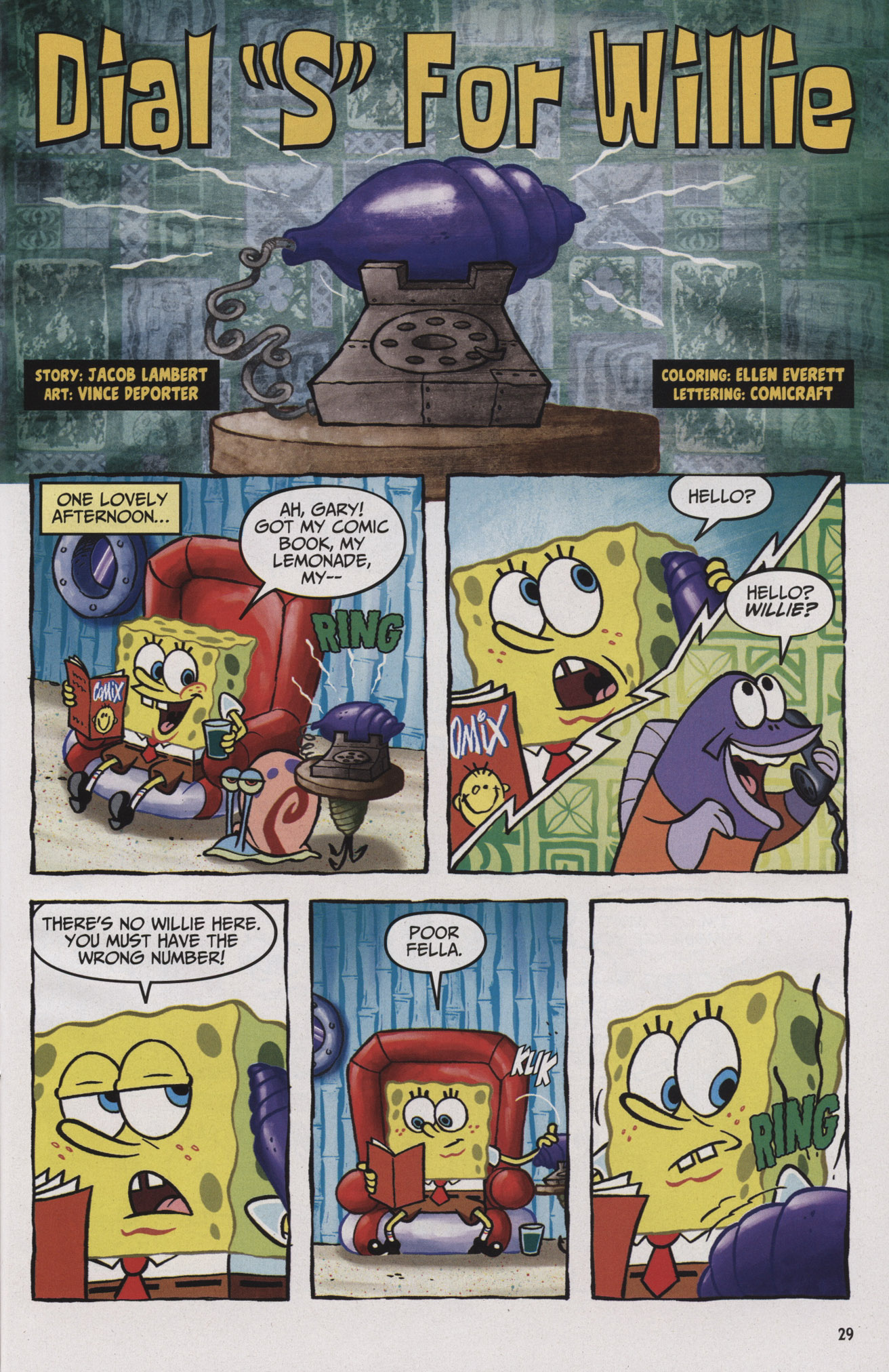 Read online SpongeBob Comics comic -  Issue #3 - 29