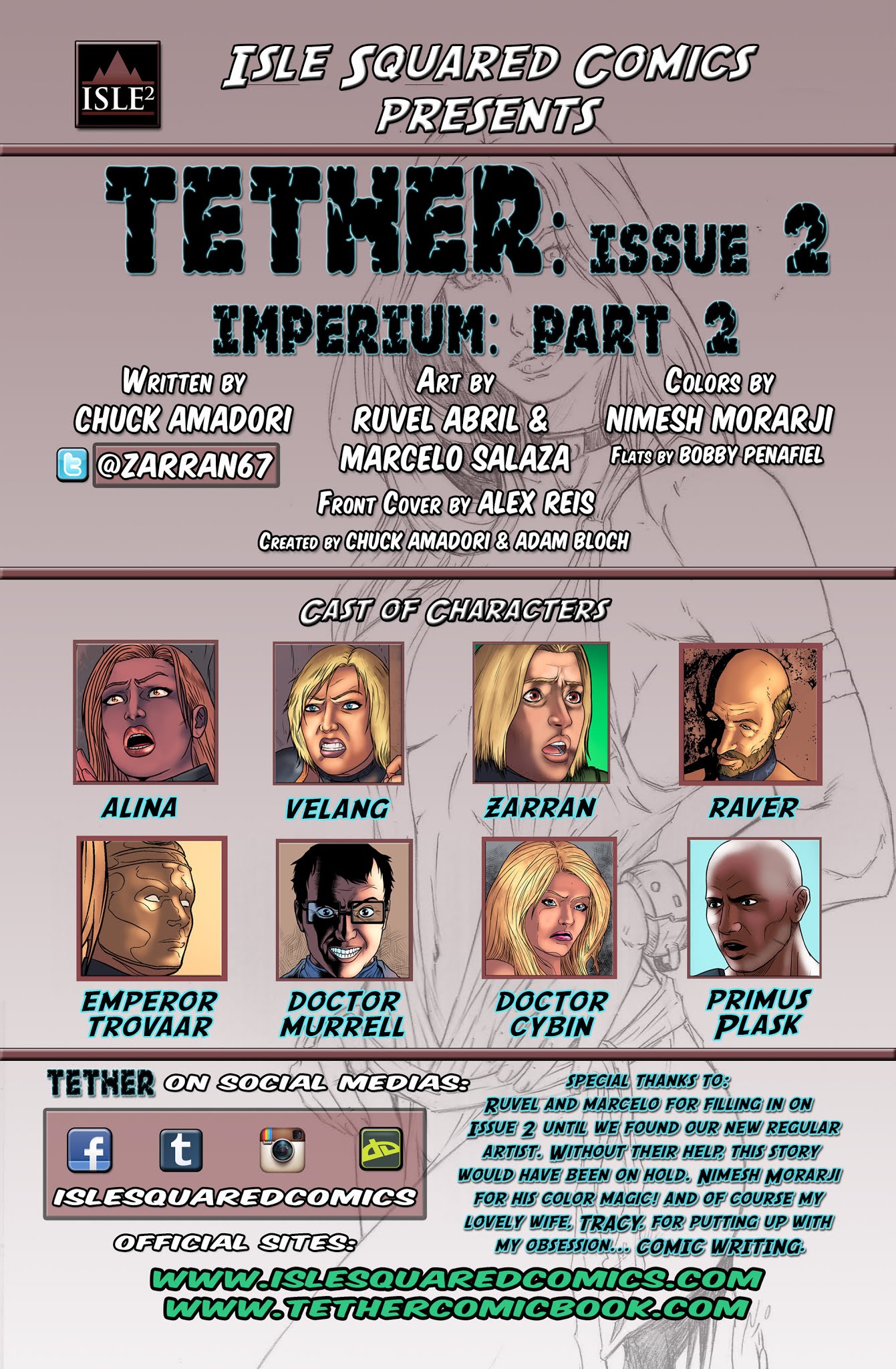 Read online Tether comic -  Issue #2 - 2